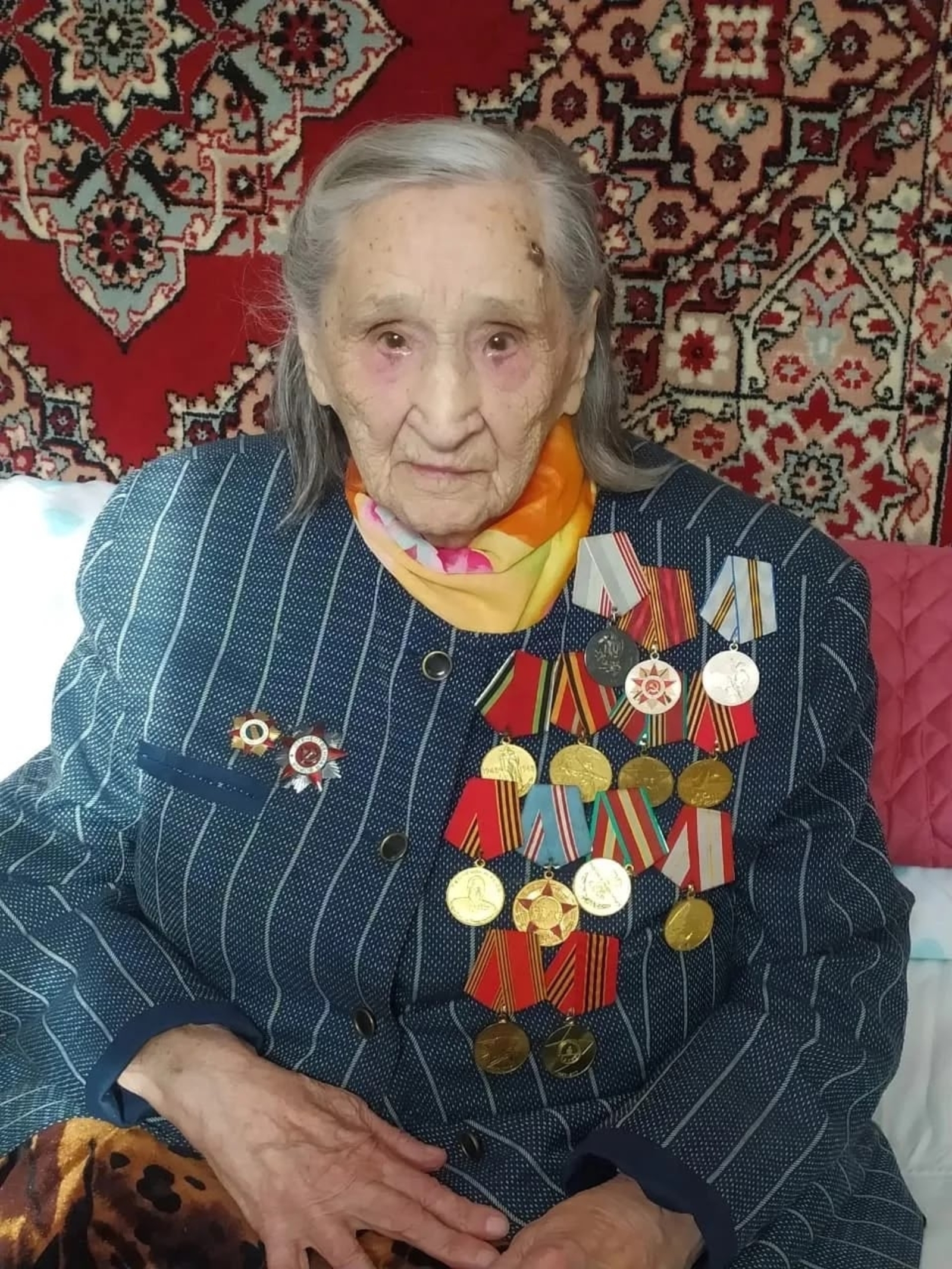 Ветерану из Красного Восхода Райфе Насыровой исполнилось 104 года