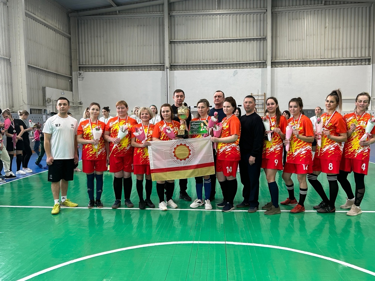 В Башкирии впервые прошел турнир по мини-футболу среди мам