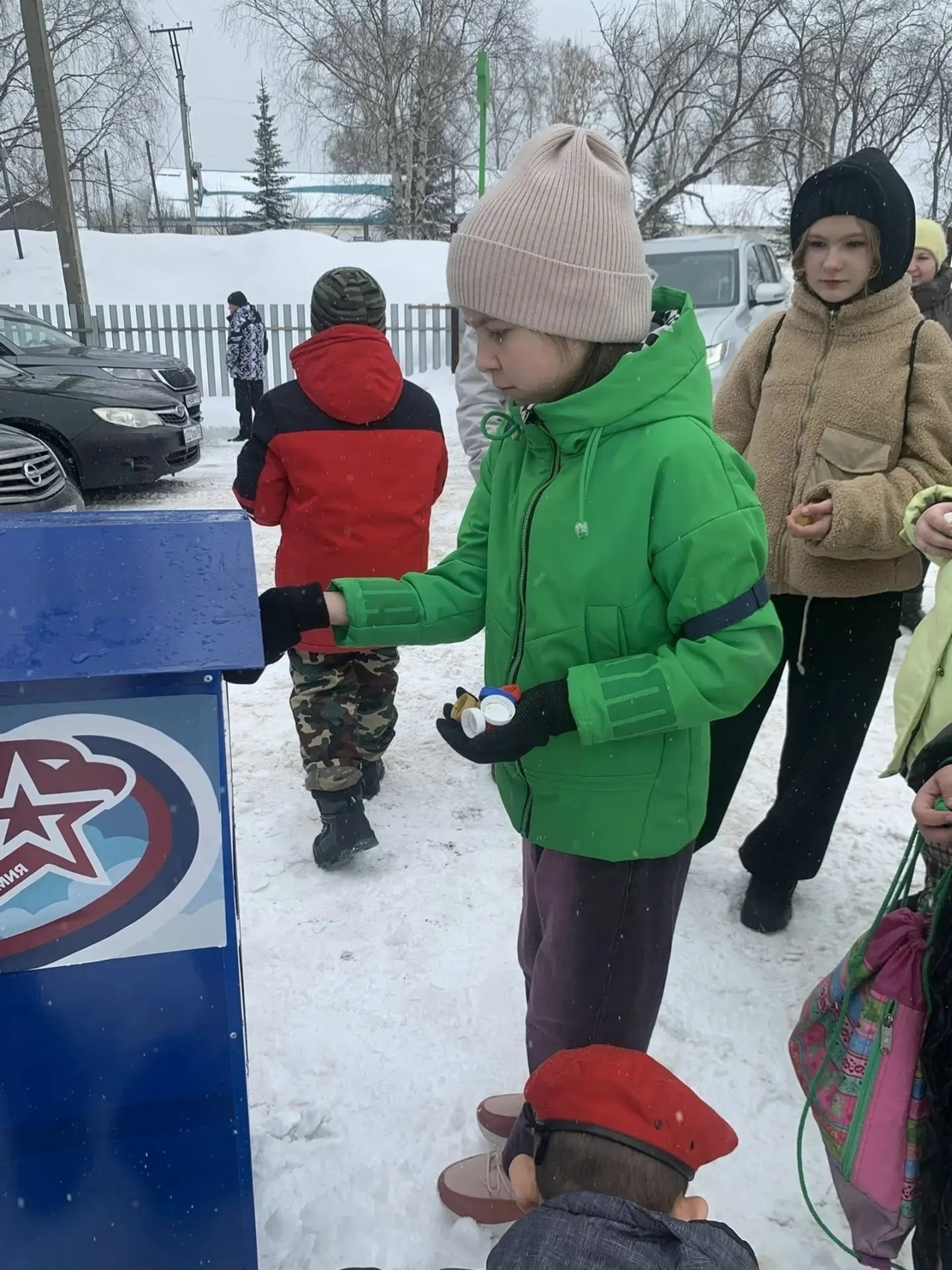 В Иглино открылась новая точка сбора пластиковых крышек