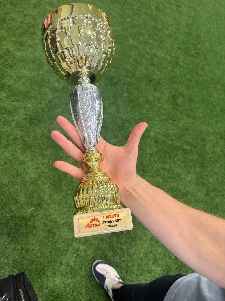 Золотой кубок иглинских футболистов на турнире Astra Cup