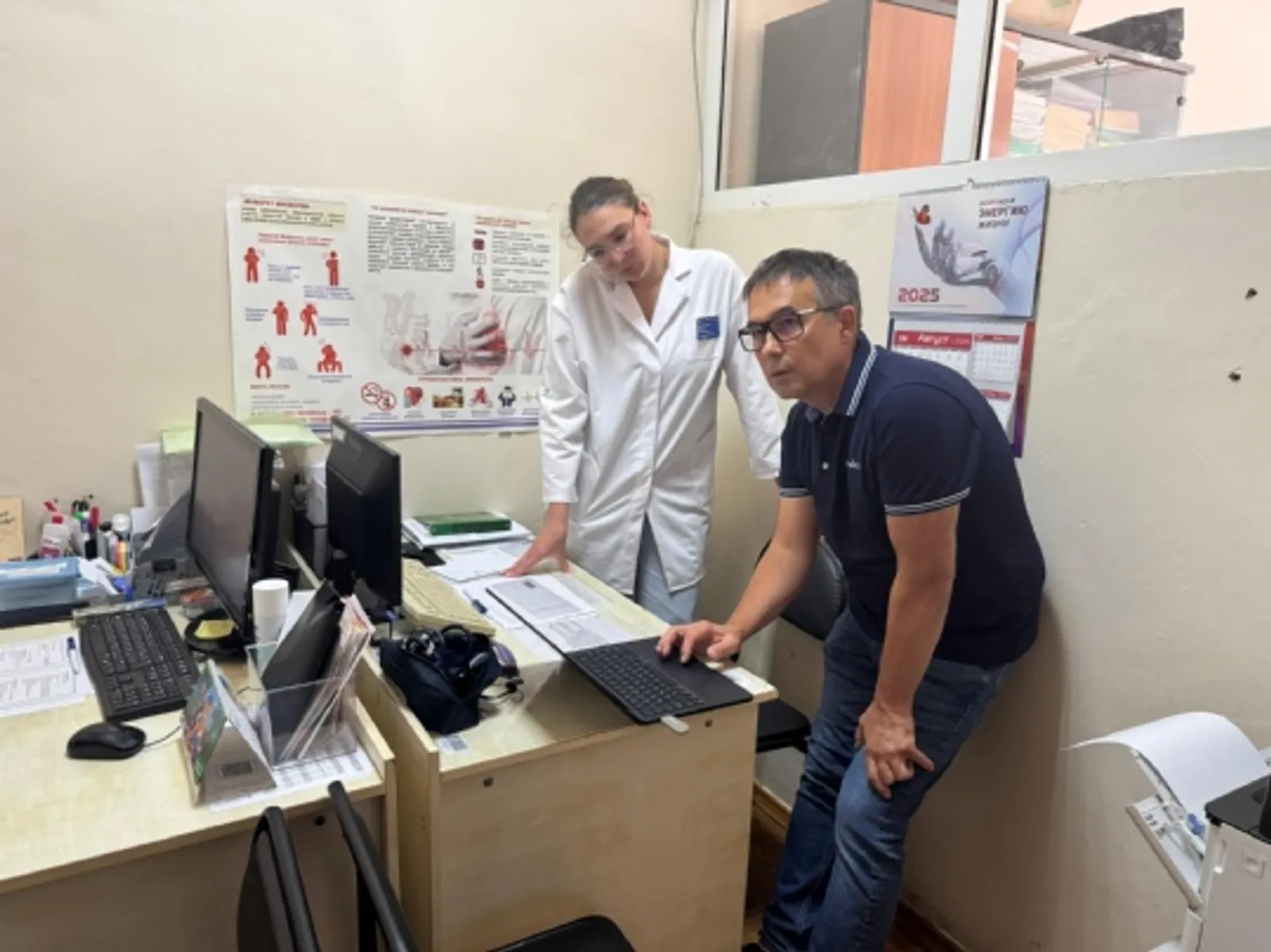 Коллеги из онкодиспансера из  г. Уфы поделились опытом с иглинскими врачами