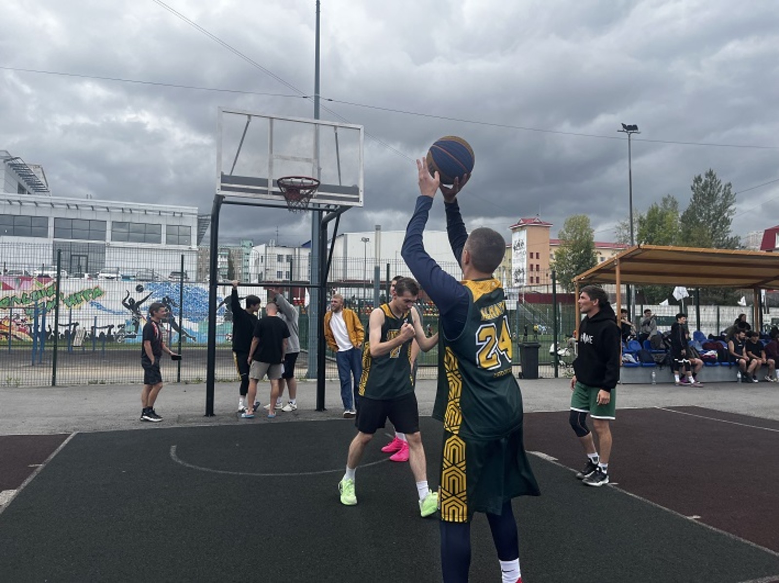 В Уфе в рамках фестиваля здоровья и туризма состоялся «Баскет НА РАХАТЕ»