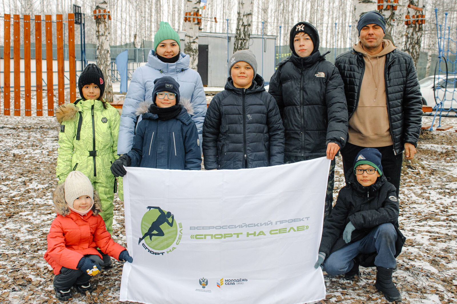 «Территория здоровья» распахнула двери: в Иглино открылся веревочный парк