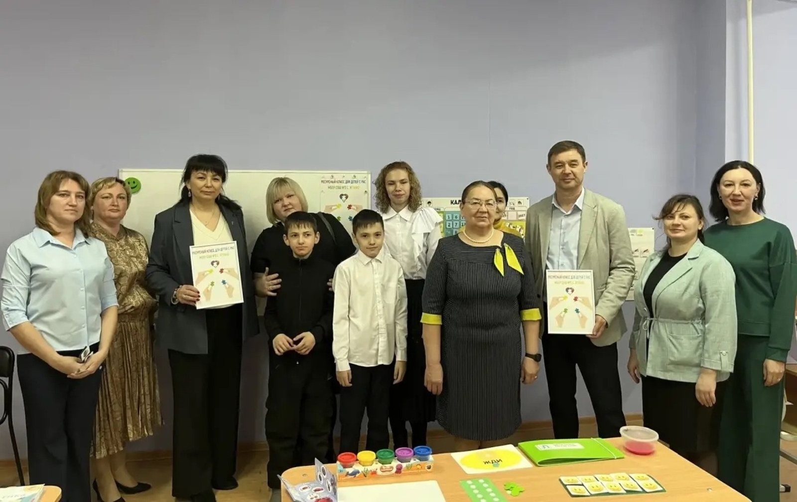 С заботой о каждом: в Иглино открылась ресурсная зона для особенных детей