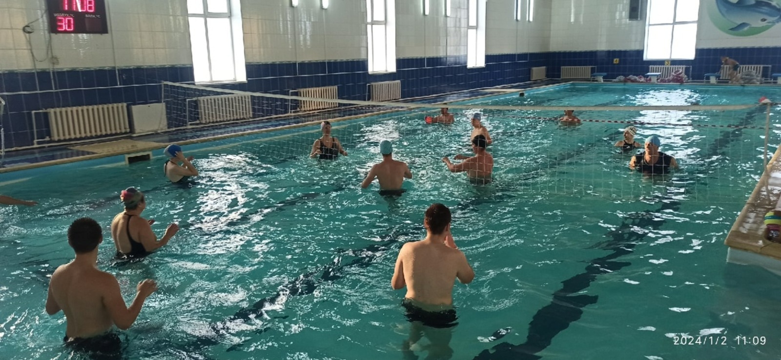 В Иглинском районе состоялся турнир по волейболу на воде