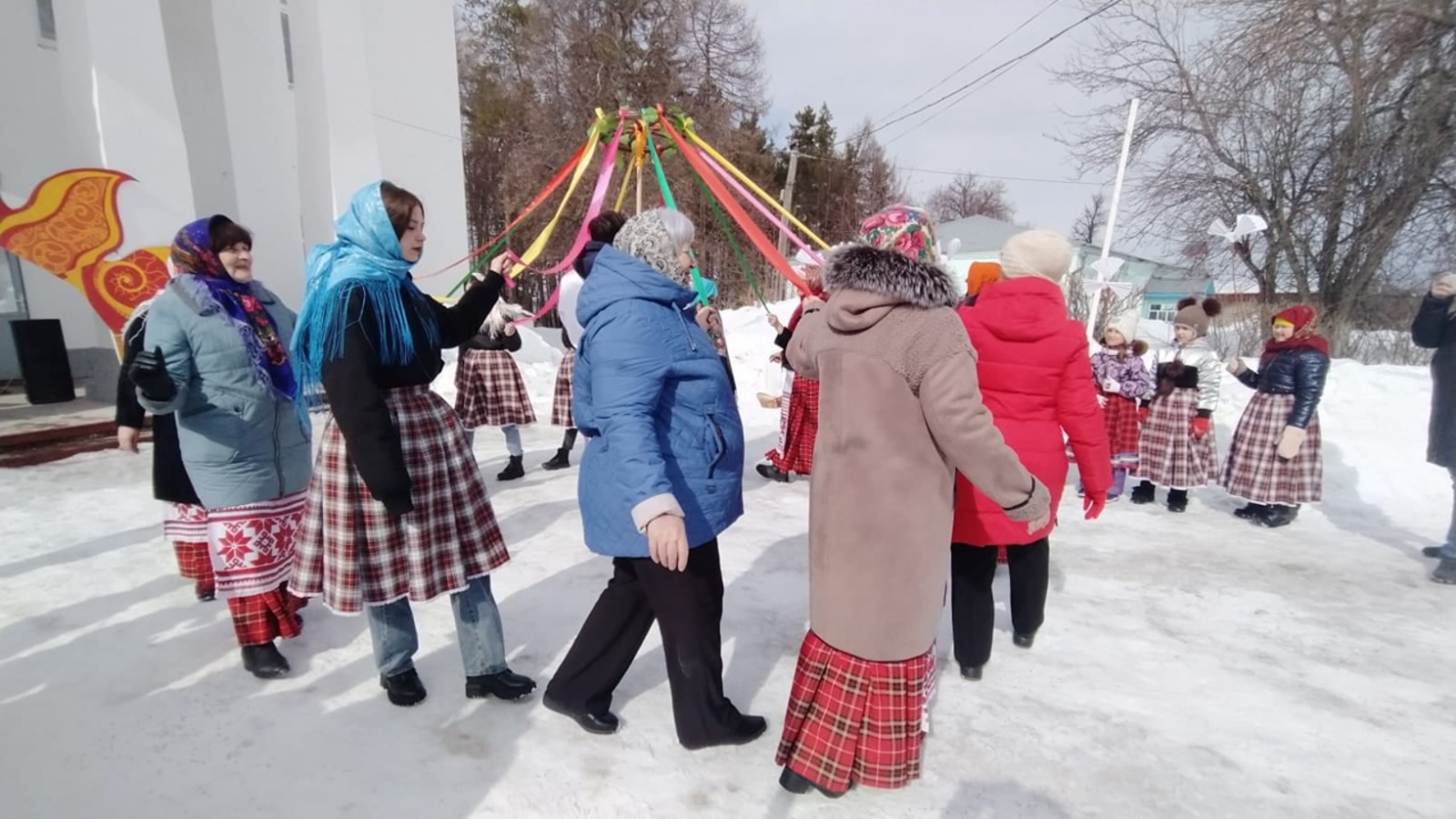 В селе Балтика Иглинского района прошел обрядовый праздник "Гуканне вясны"