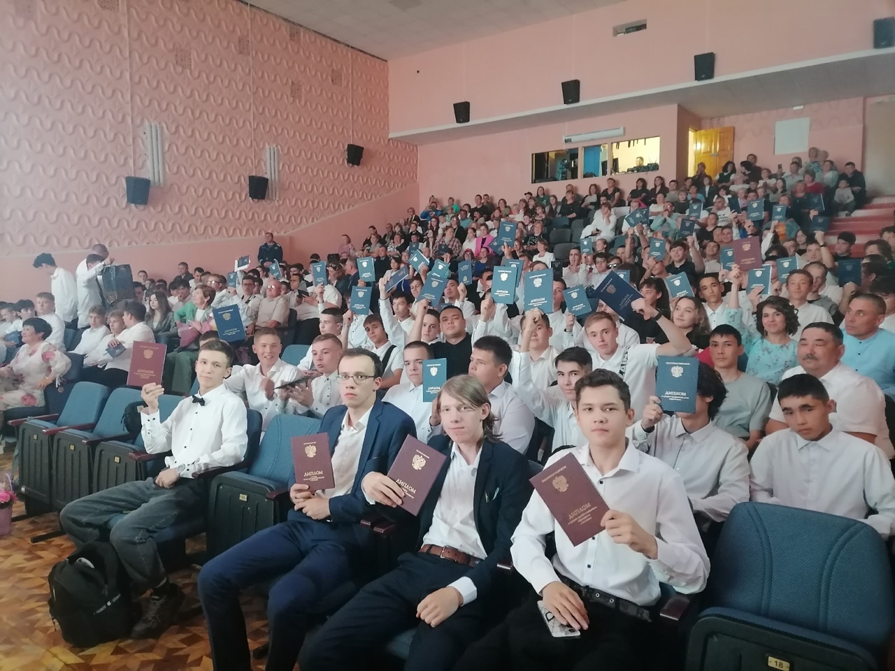 В филиале БАК села Иглино состоялся выпускной студентов