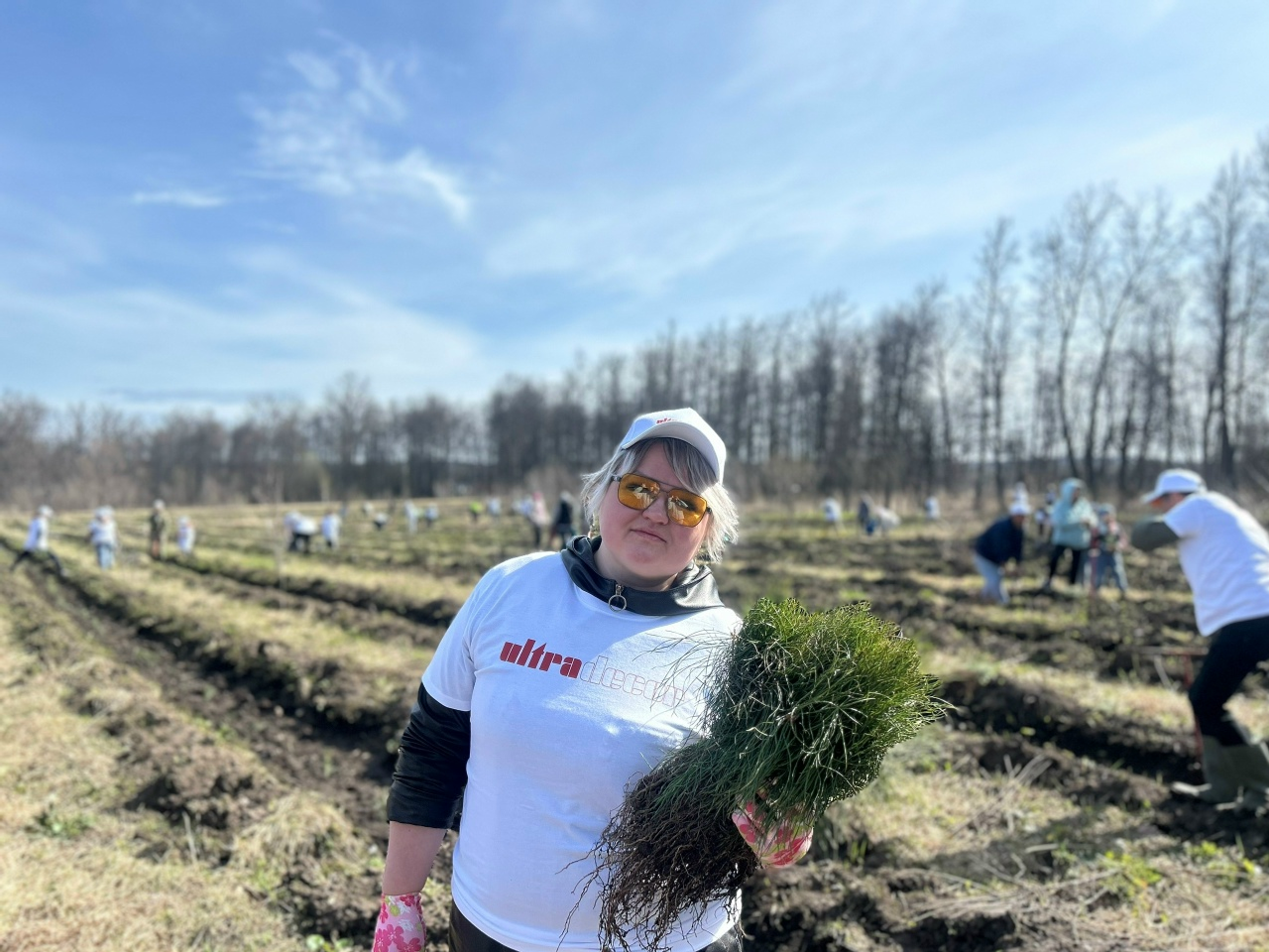 В Башкирии Иглинский район принял участие во Всероссийской акции «Сад памяти»