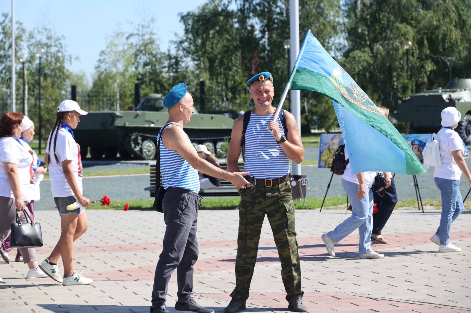 В Башкирии «крылатая пехота» отметила День ВДВ в парке «Патриот»