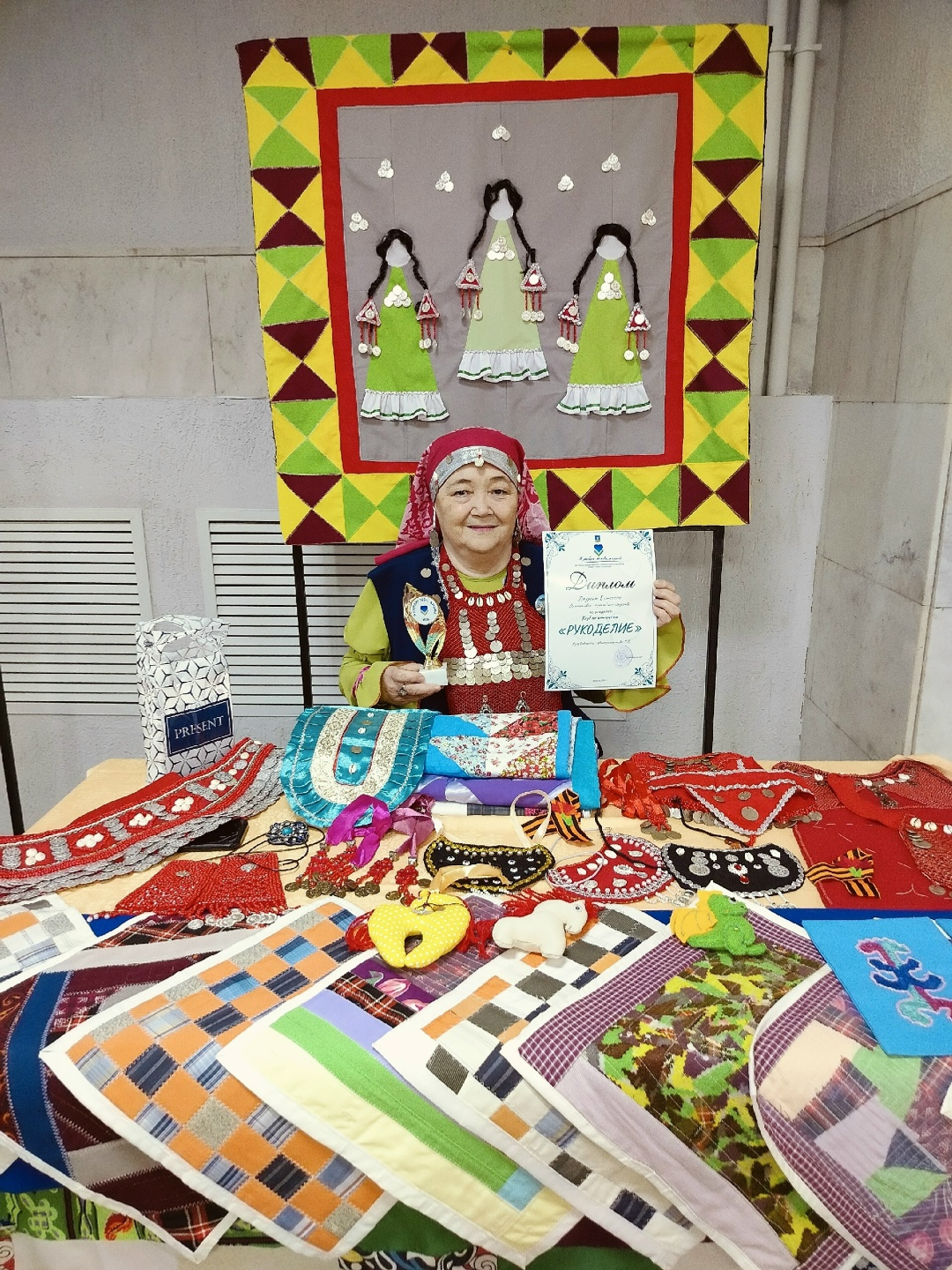 В Башкирии рукодельницы из Карамало победили на фестивале «Я люблю тебя, жизнь!»