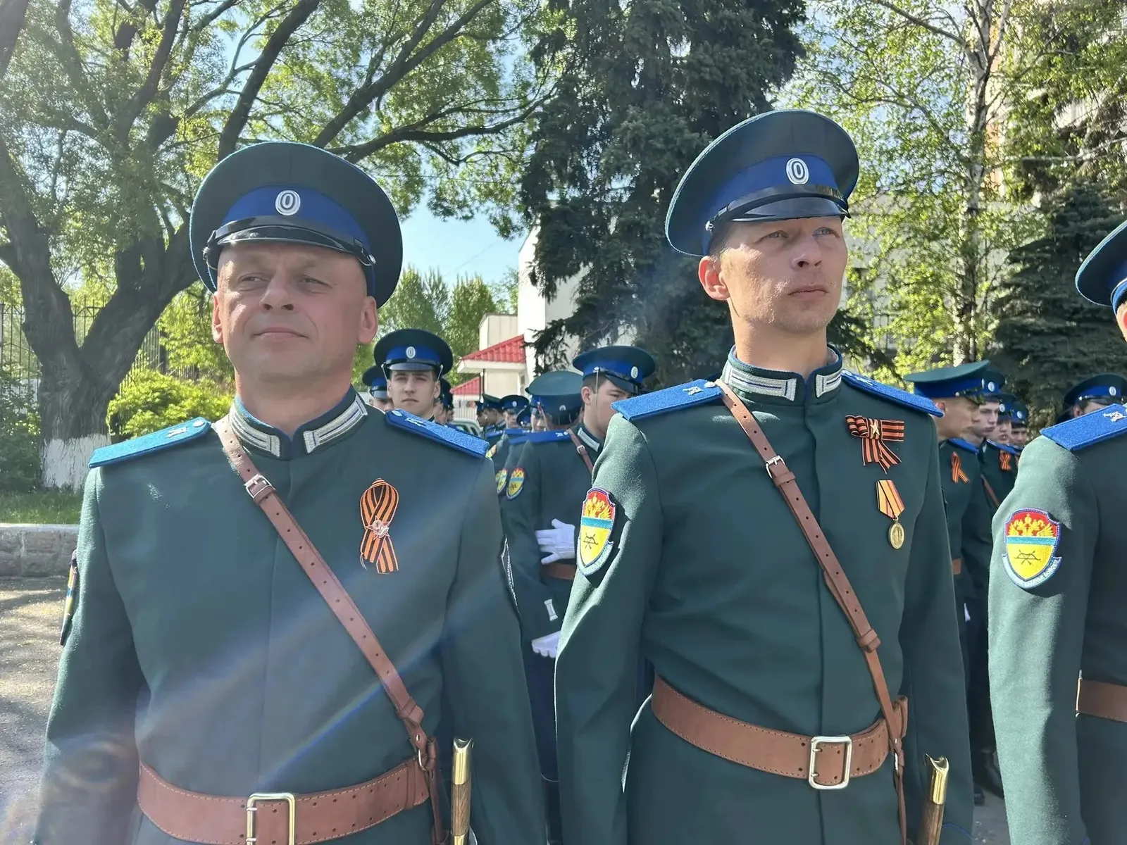 В строю Парада Победы — казаки из Иглино