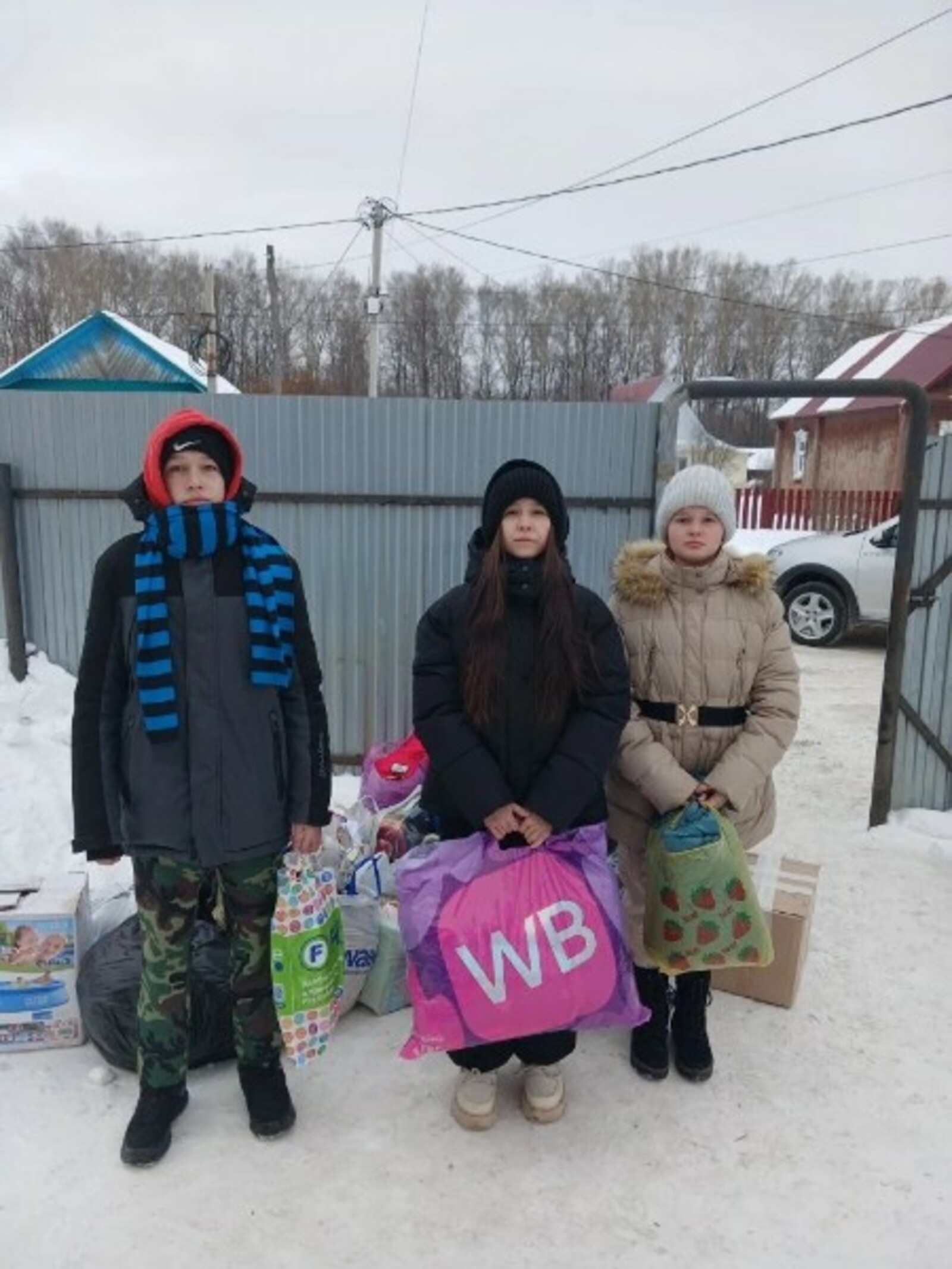 Юнармейцы Иглино помогли семье, пострадавшей от пожара