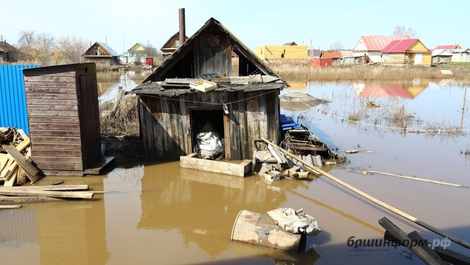 В Башкирии  помогут СНТ, пострадавшим от паводка