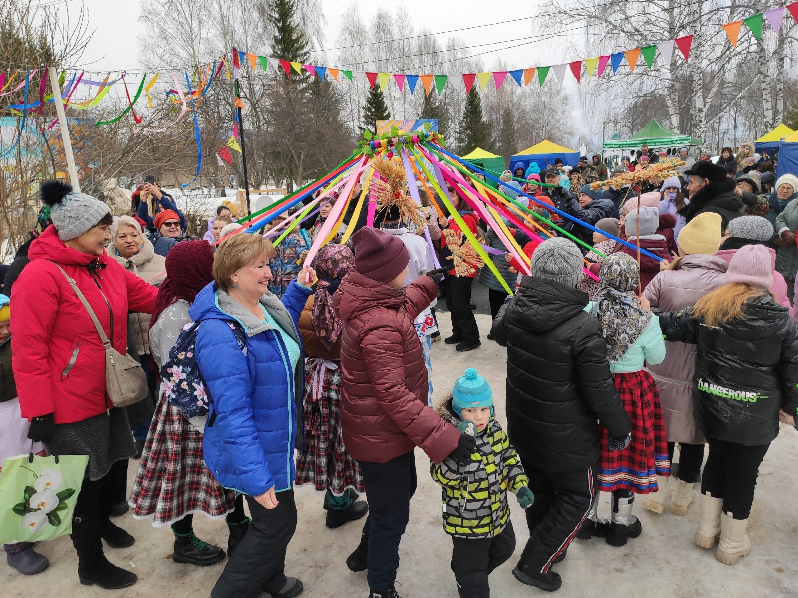 В селе Балтика Иглинского района прошел обрядовый праздник «Гуканне вясны»