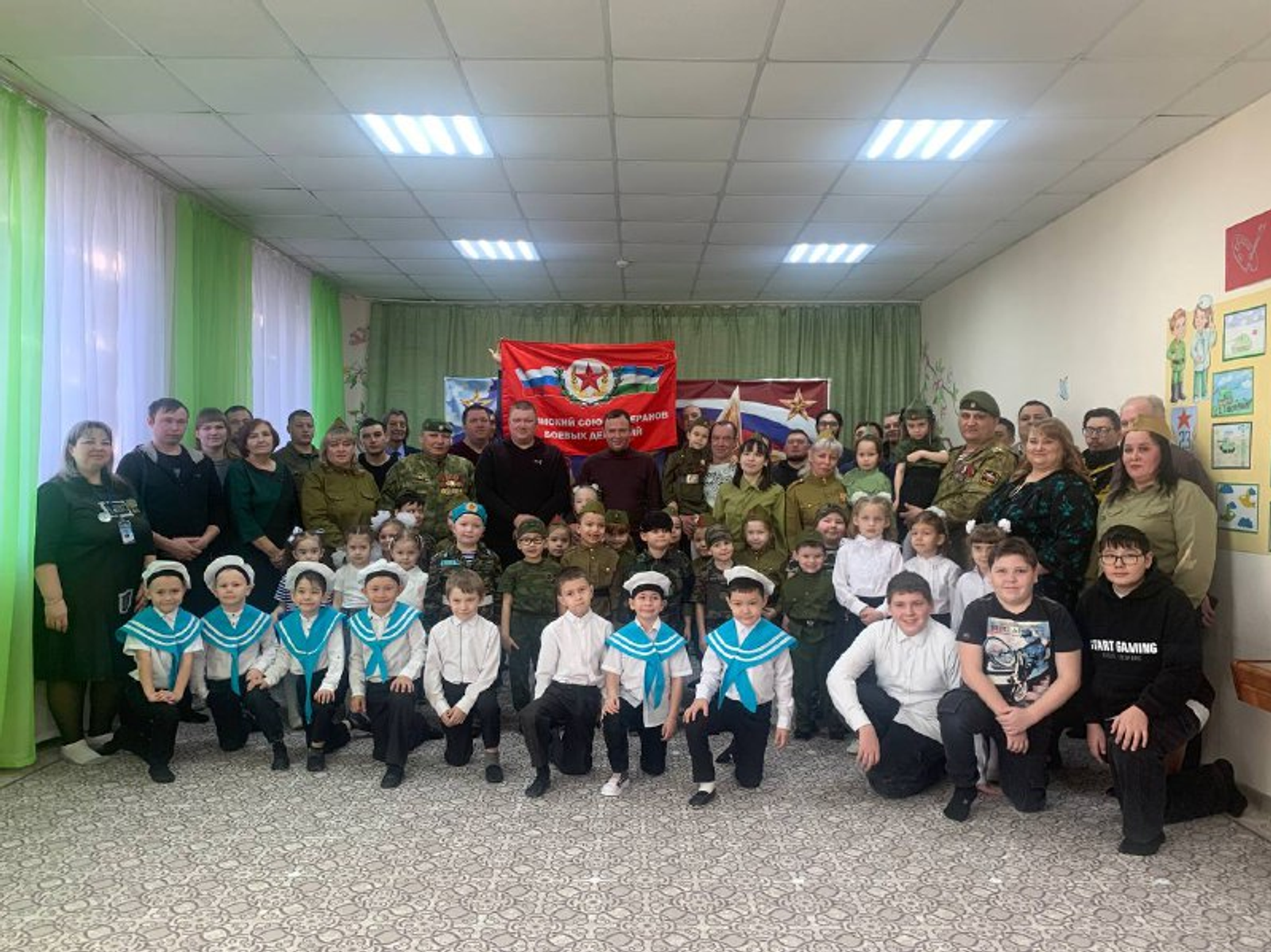 Воспитывая патриотов: в детском саду №4 чествовали защитников Отечества