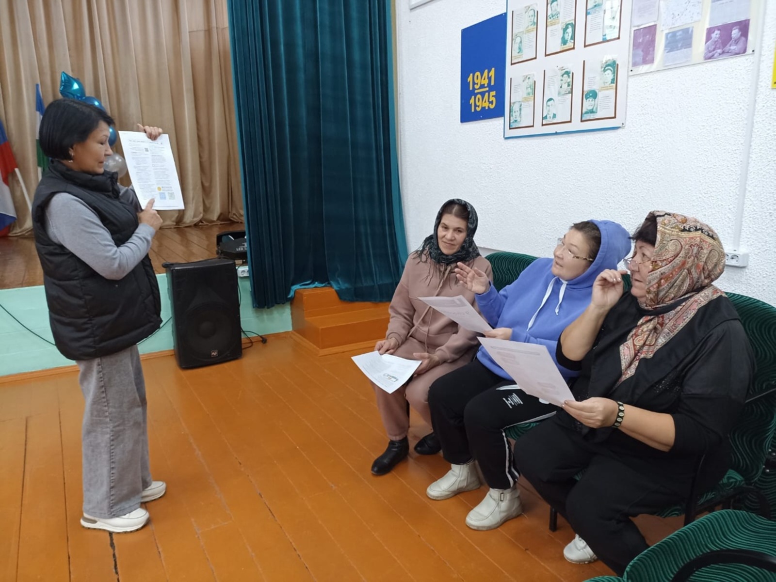 Лемезинцы провели акцию «Осторожно, мошенники!"