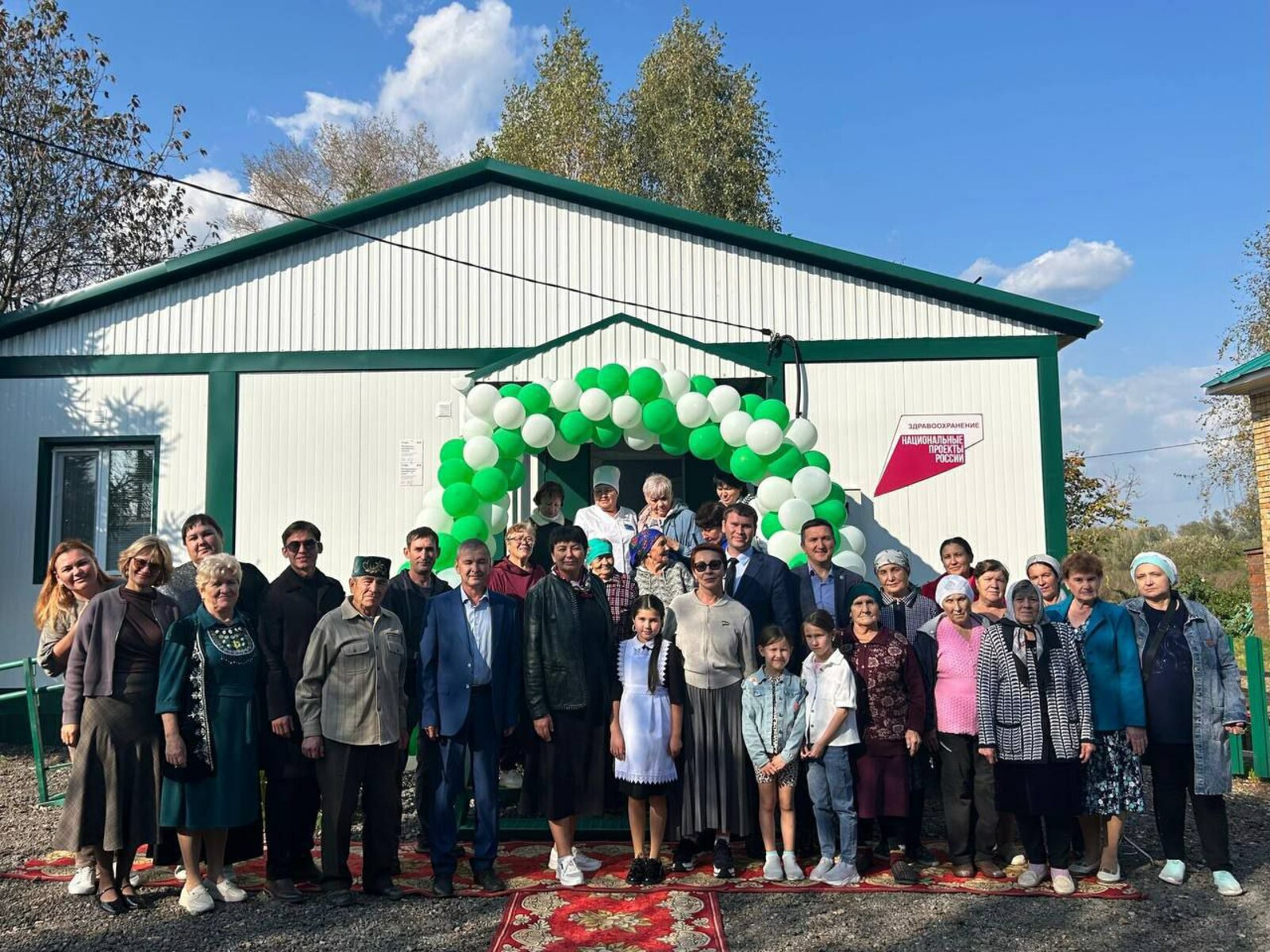 В Иглинском районе открылся новый фельдшерско-акушерский пункт в селе Уктеево