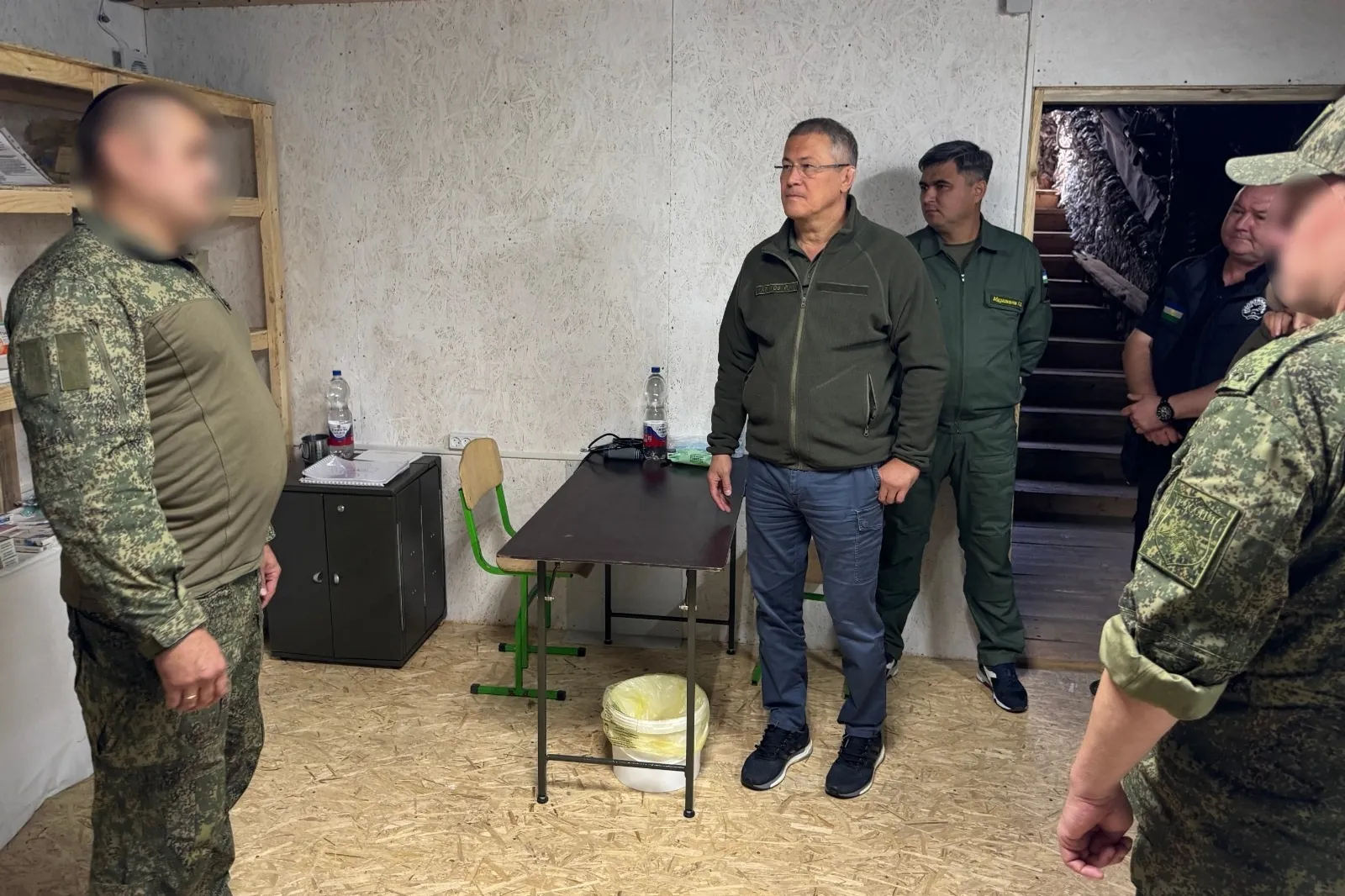 Радий Хабиров приехал в зону СВО проведать военнослужащих из Башкирии
