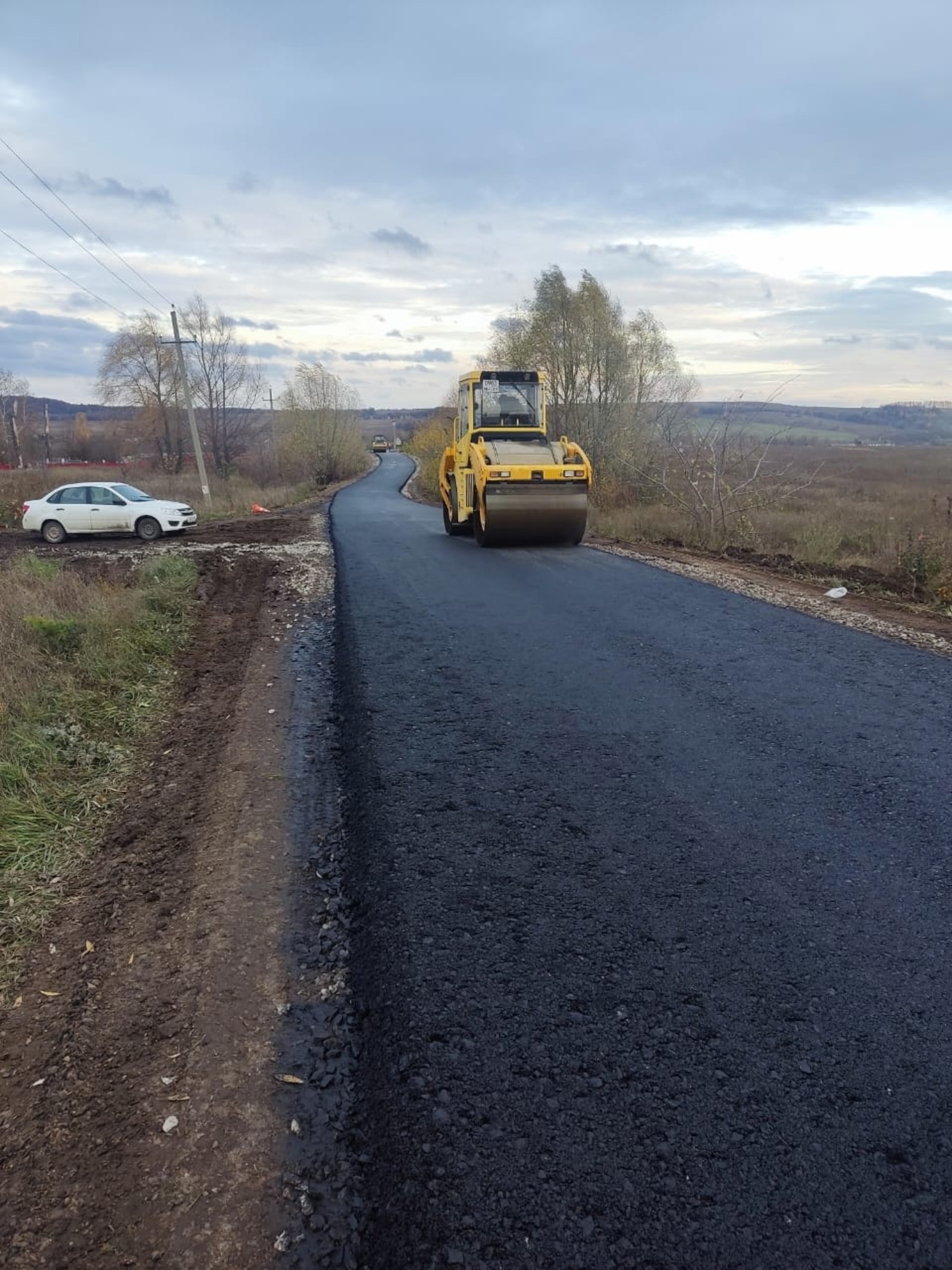 Вблизи деревни Асканыш Иглинского района отремонтировали дорогу