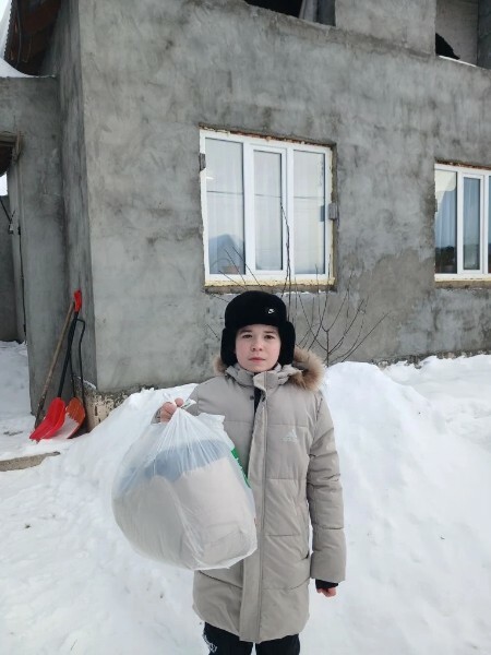 Юнармейцы Иглино помогли семье, пострадавшей от пожара