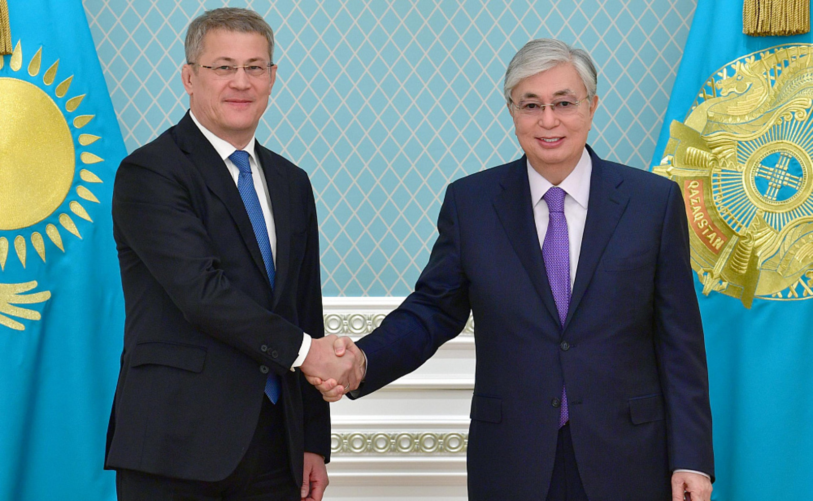Радий Хабиров встретился с Президентом Казахстана Касым-Жомартом Токаевым
