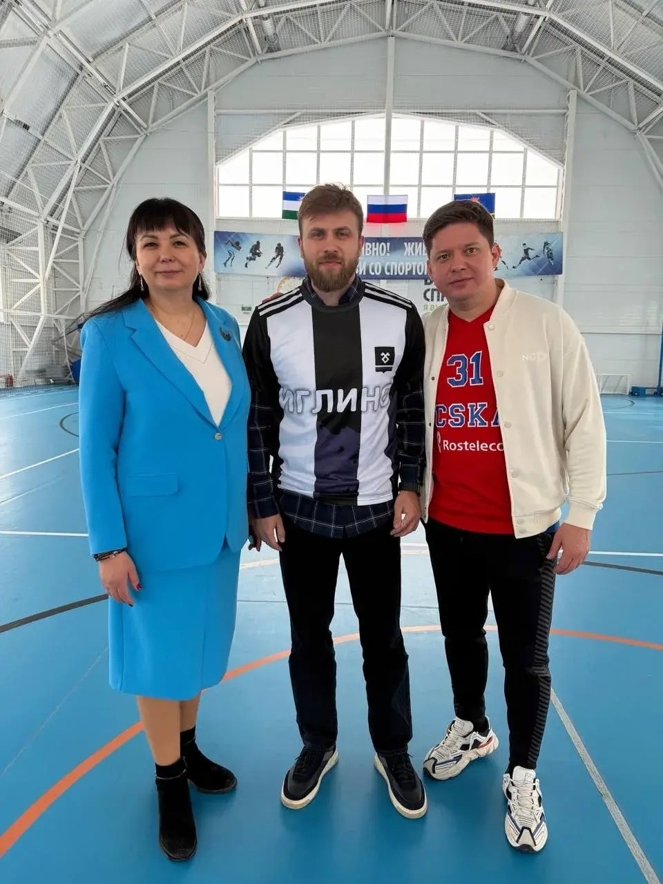 Исторический визит:известный футбольный селекционер Анатолий Тарасенко в Иглино