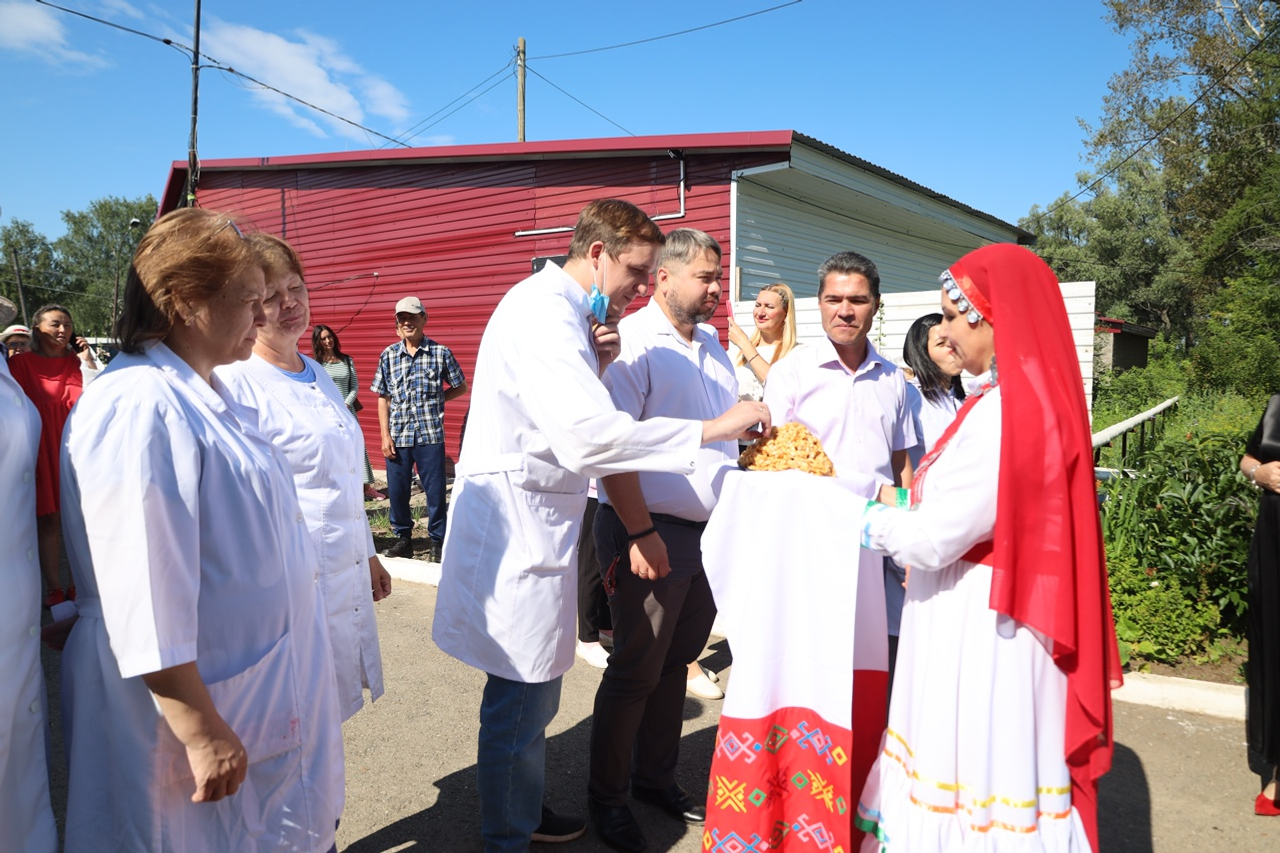 В Иглинский район прибыл поезд здоровья