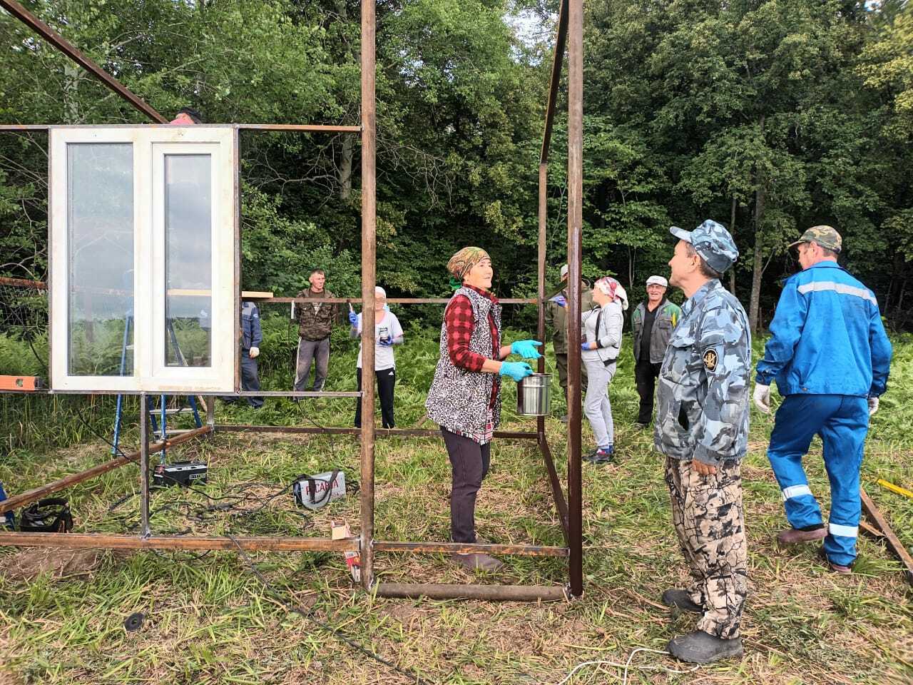 Жители Улу Карамалов благоустроили местное кладбище