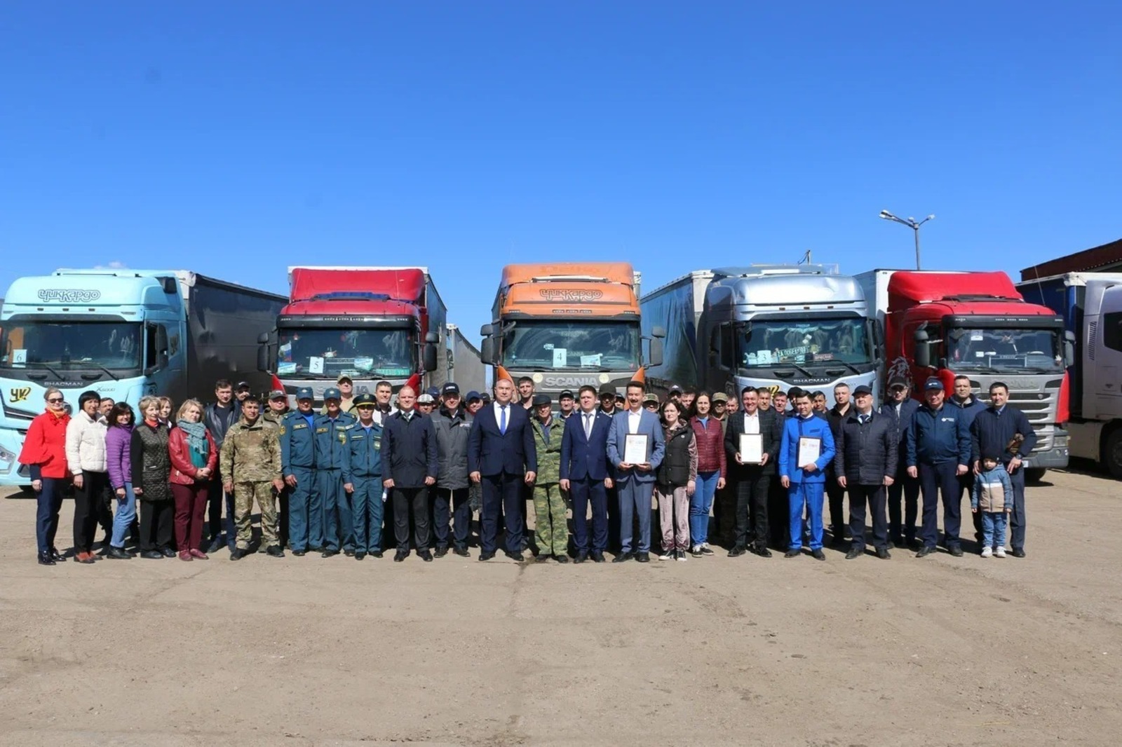 Из Башкирии в зону СВО прибыл 121-й гуманитарный конвой