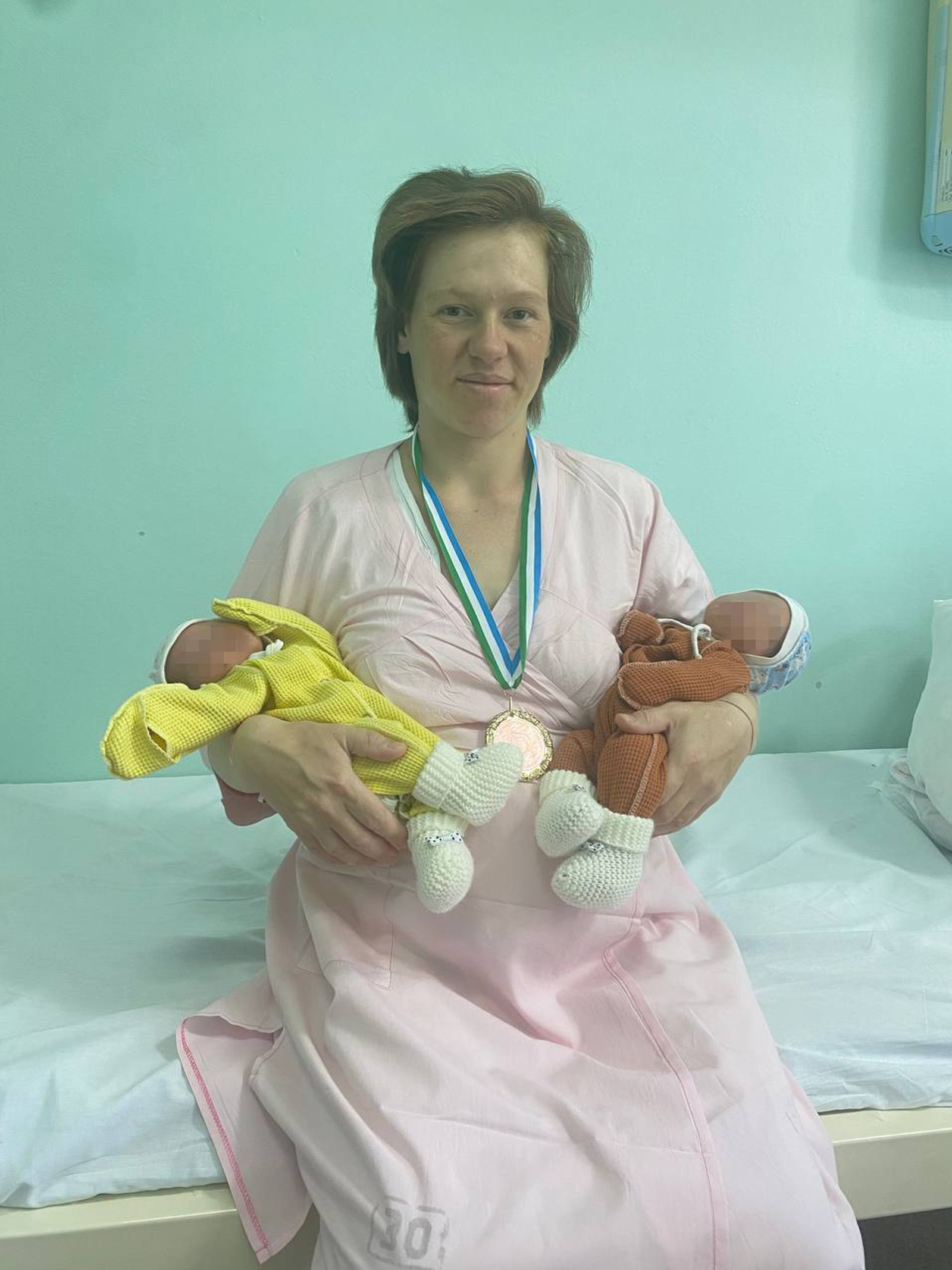 У Корнеевых из Иглинского района второй раз родилась двойня