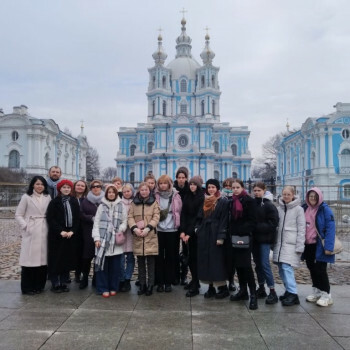 Учащиеся Иглинской ДХШ находятся на музейной практике в г. Санкт-Петербург