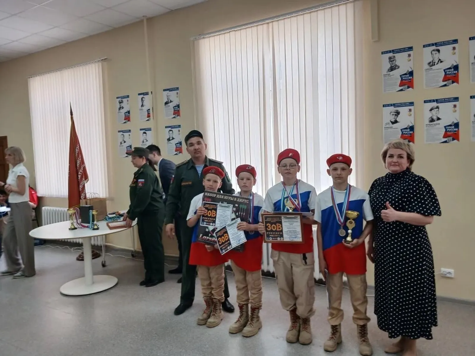 «Зов предков» услышали наши: юнармейцы Иглино привезли «серебро» из Октябрьского