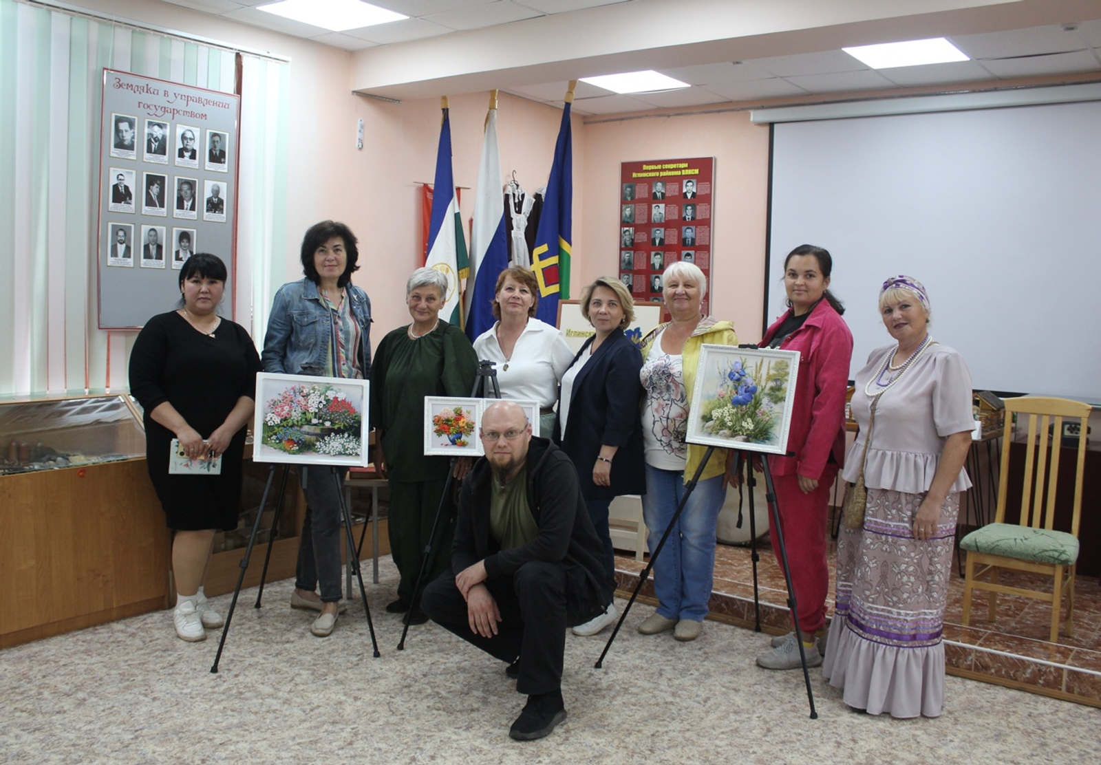 В музее прошла встреча мастеров "Созвездия" с бизнес-шерифом района