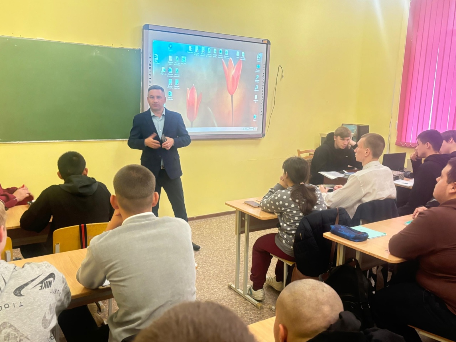 В агропромышленном колледже села Иглино прошли профориентационные встречи