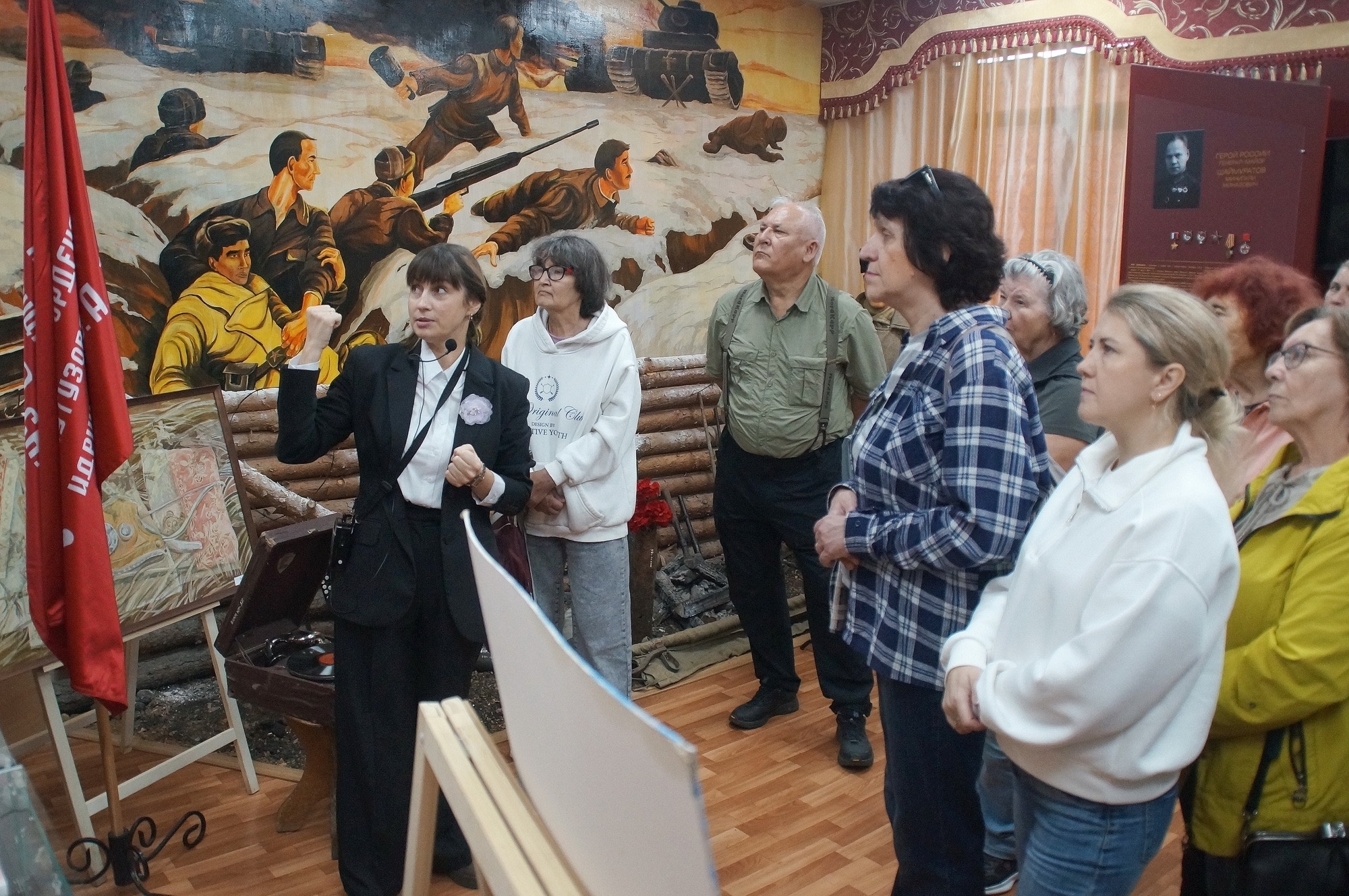 Участники  досугового центра и инвалиды по зрению посетели Иглинский район