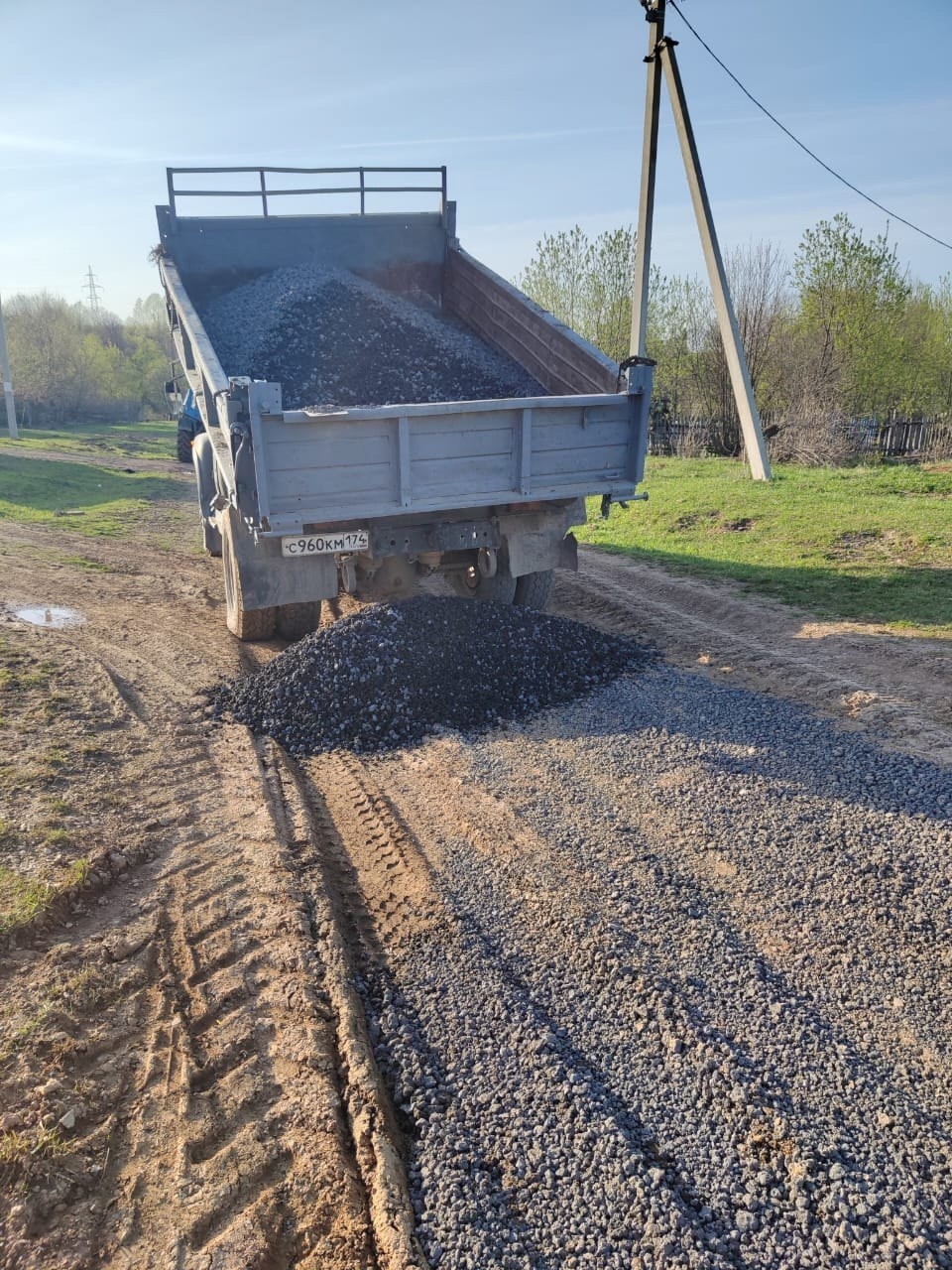 В деревне Красный Яр   благоустроили дорогу
