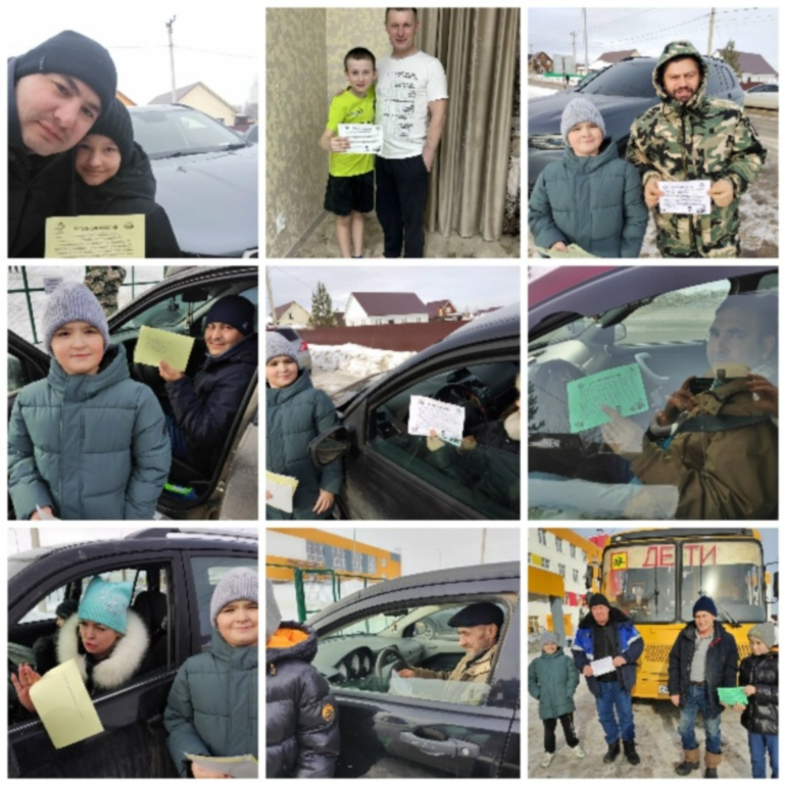 Юные инспекторы из 7-й школы райцентра написали письма водителям