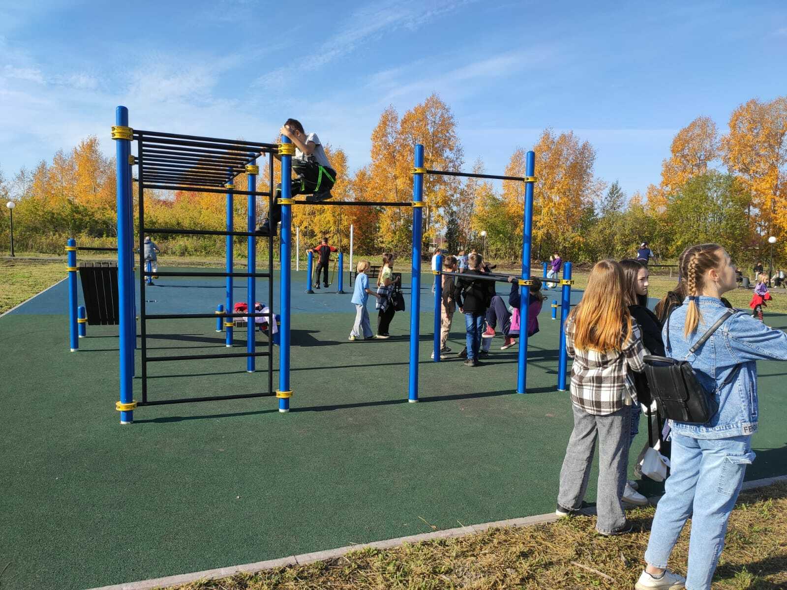 В Иглино официально открыли парк "Солнечный"