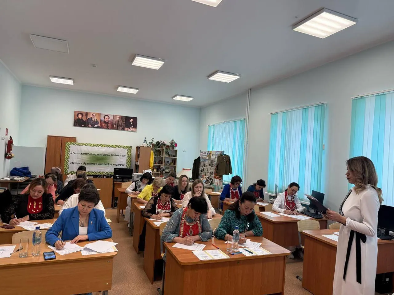 Иглинцы написали диктант по башкирскому языку