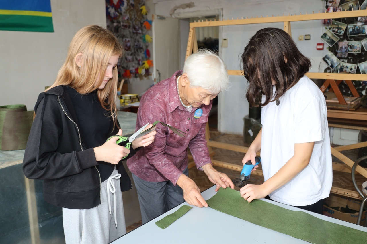 Боец СВО "Мустафа" встретился с волонтерами штаба "Все для Победы"