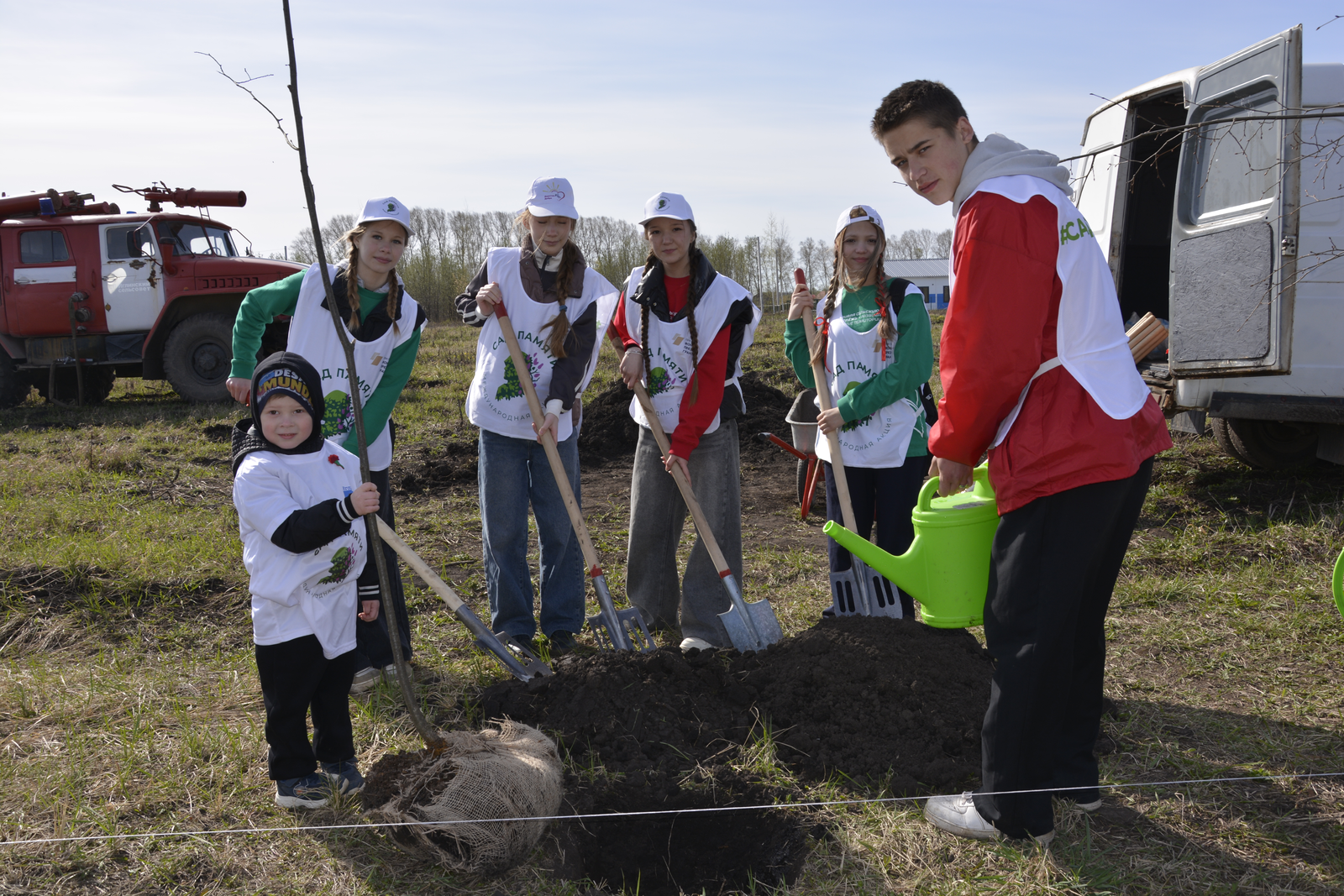 Сегодня Иглинский район стал ещё зеленее