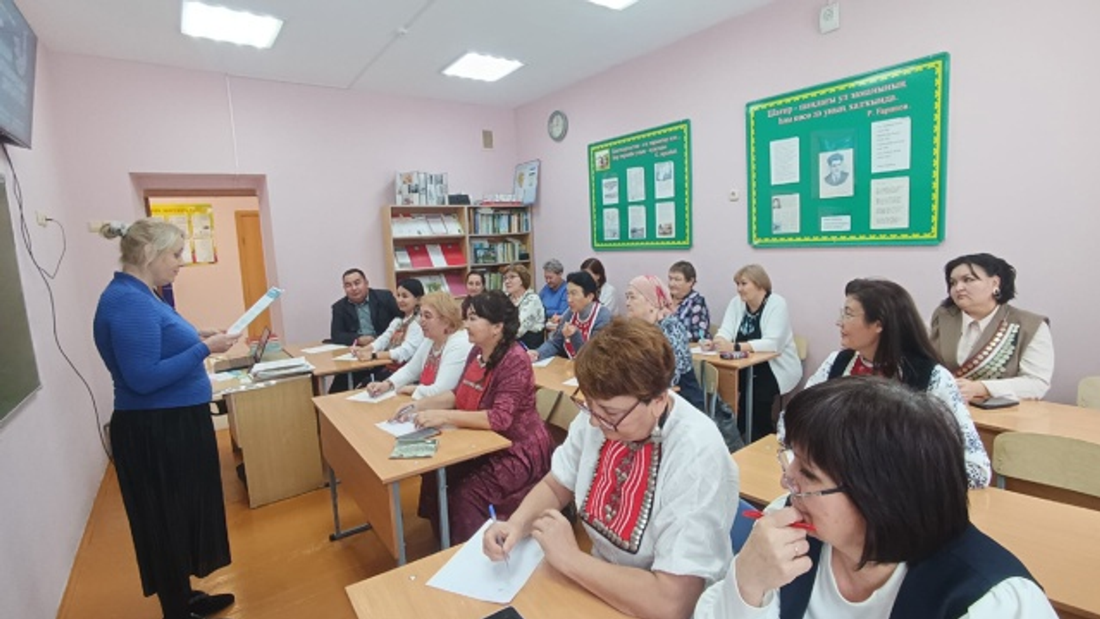 Карамалинцы присоединились к акции "Большой этнографический диктант"