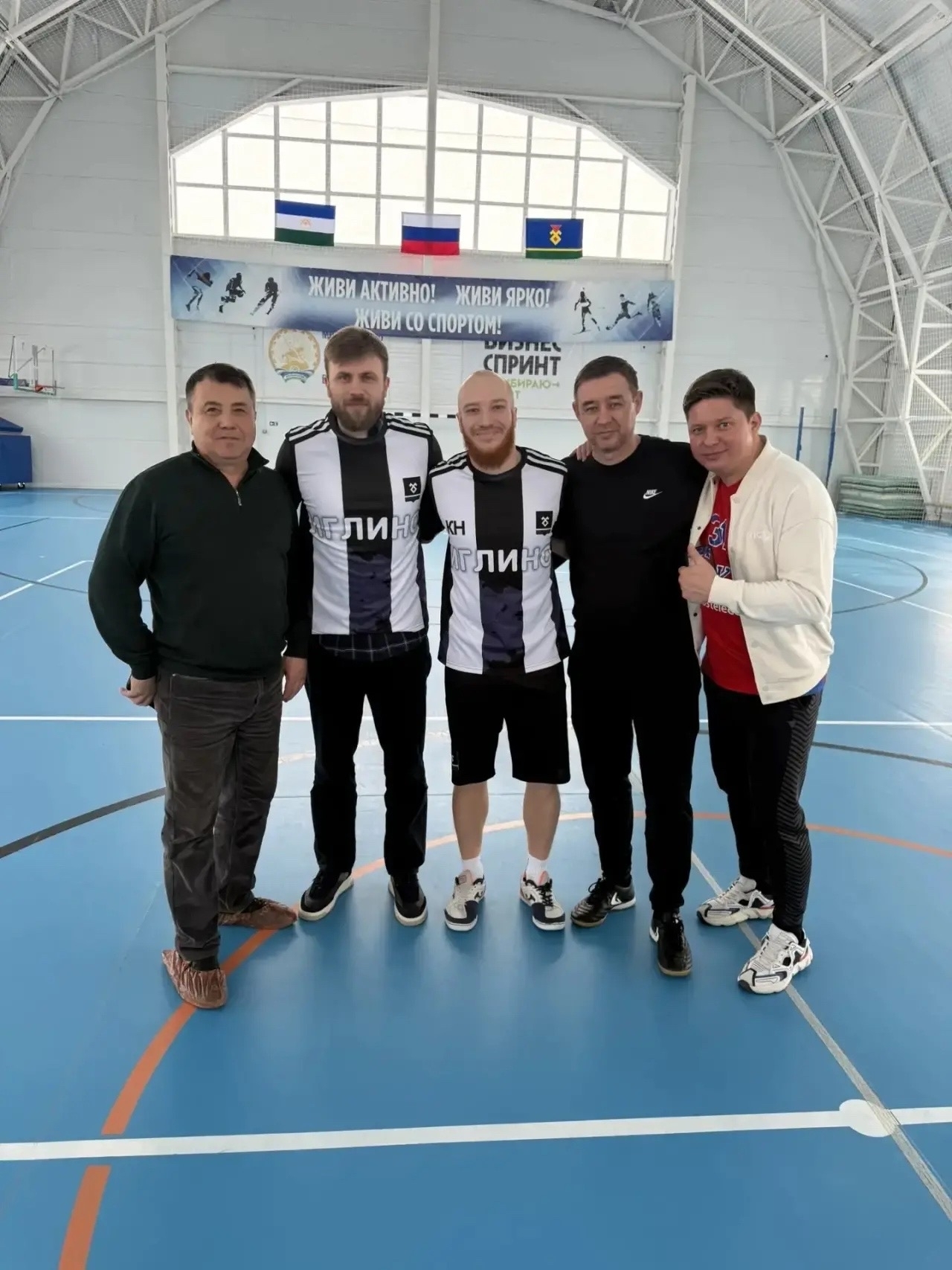 Исторический визит:известный футбольный селекционер Анатолий Тарасенко в Иглино