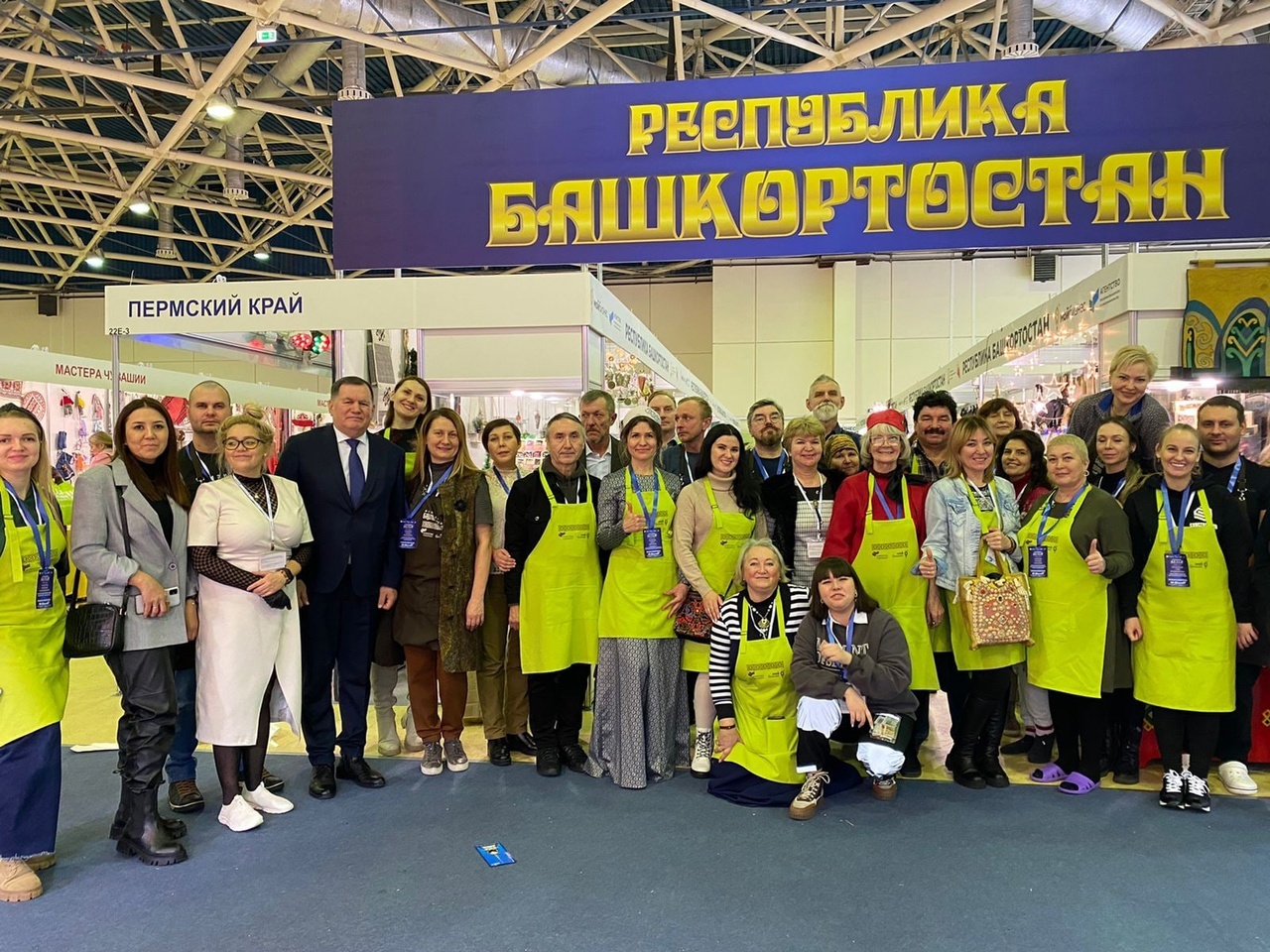 Иглинские ремесленники принимают участие в московской ярмарке-выставке