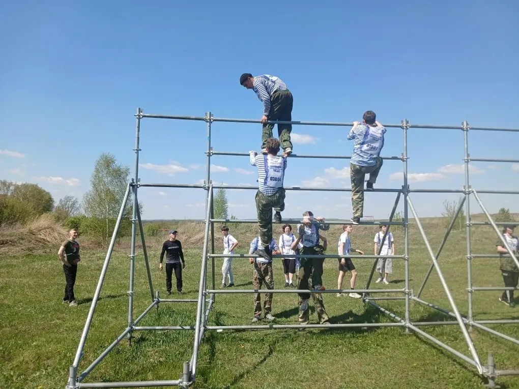 В Башкирии иглинские юнармейцы взяли серебро на «Гонке Героев»