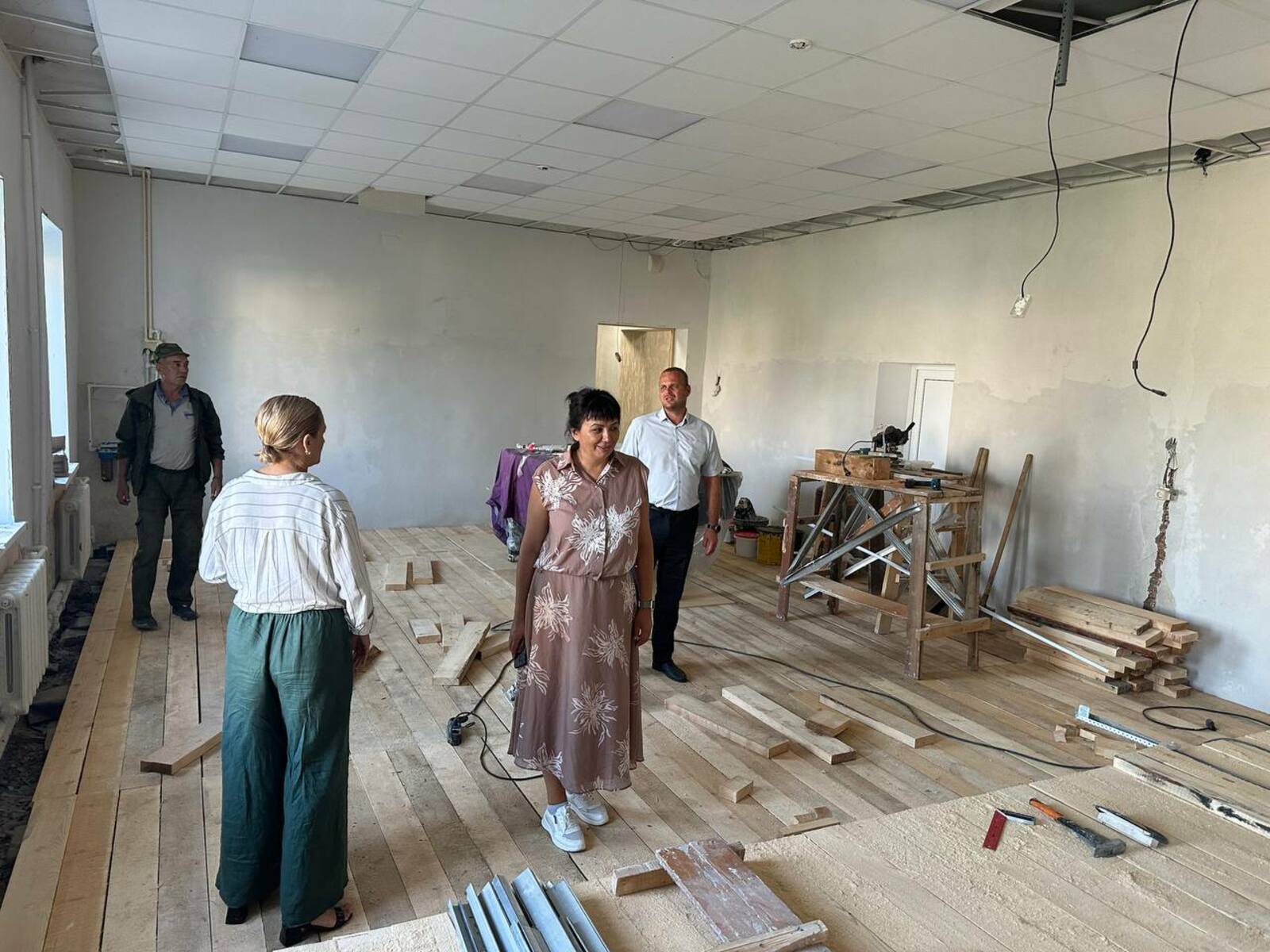 В  центре Иглинского района ремонтируют Дом культуры