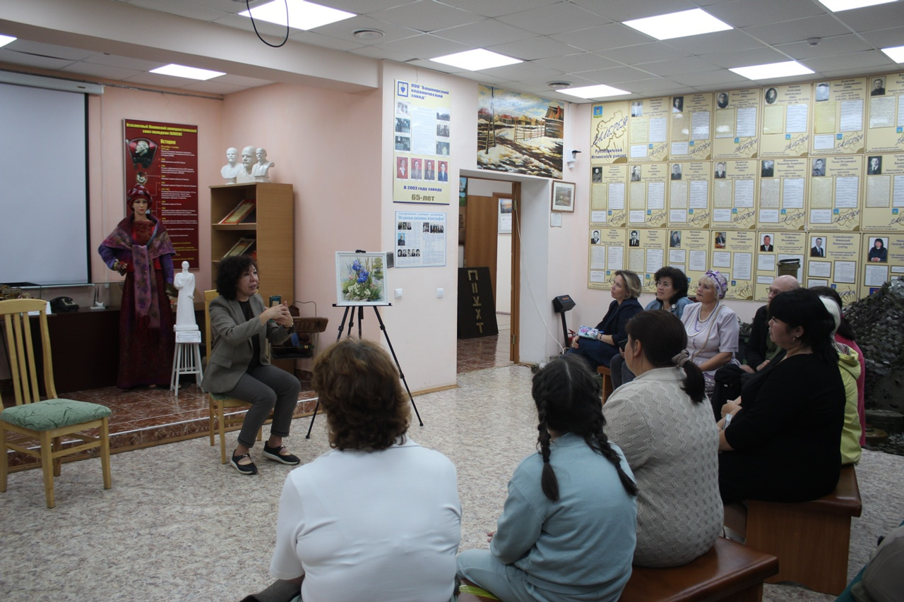 В музее прошла встреча мастеров "Созвездия" с бизнес-шерифом района