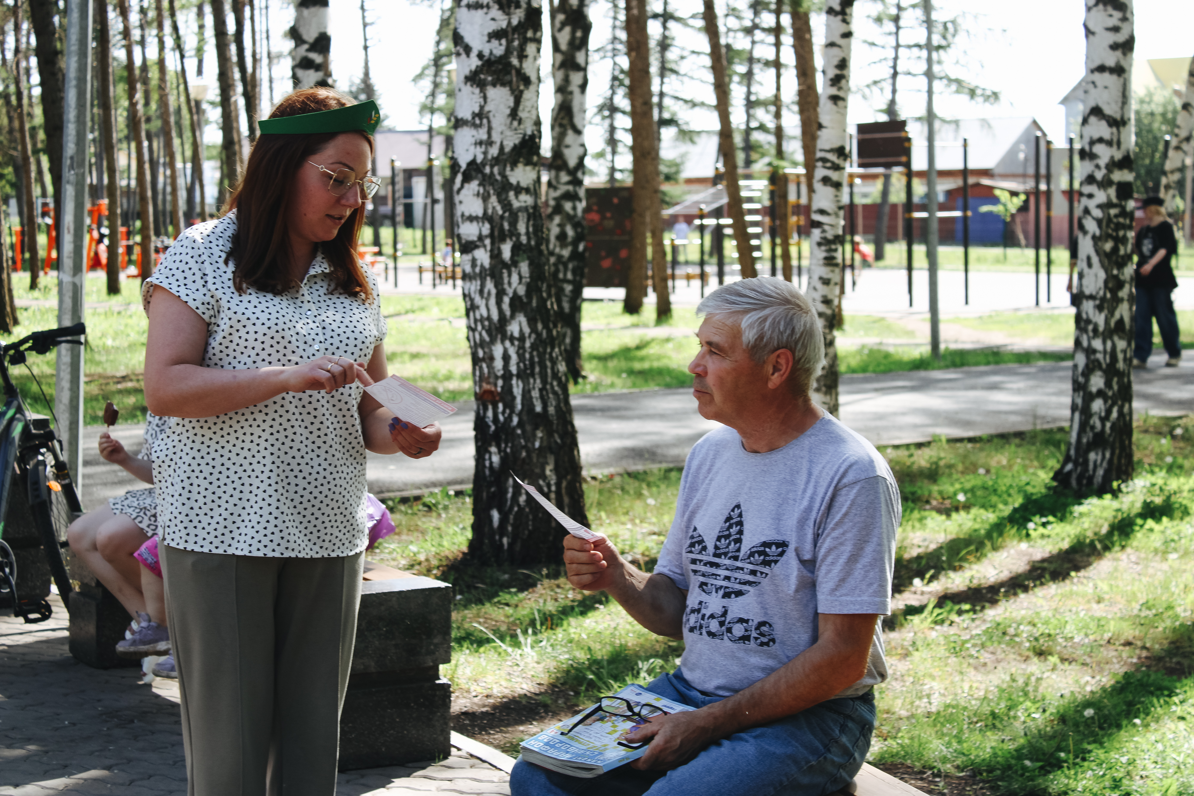 Молодежный центр "Алпамыш" провел антинаркотическую акцию в Парке Победы