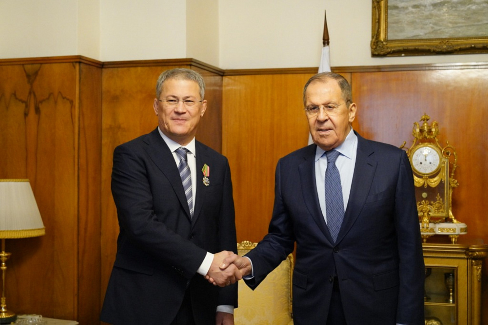 Глава Башкирии обсудил с Сергеем Лавровым внешнеэкономические связи региона