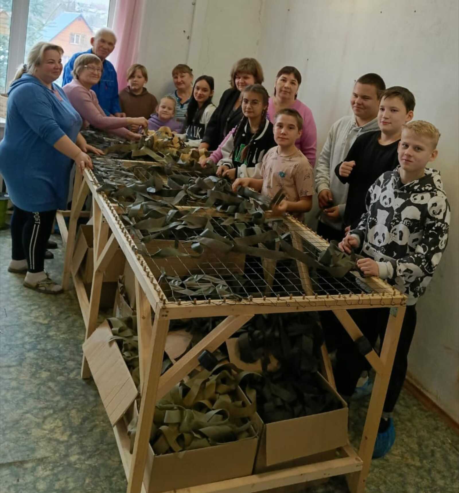 Волонтерский штаб села Иглино «Все для победы» переехал в новое помещение